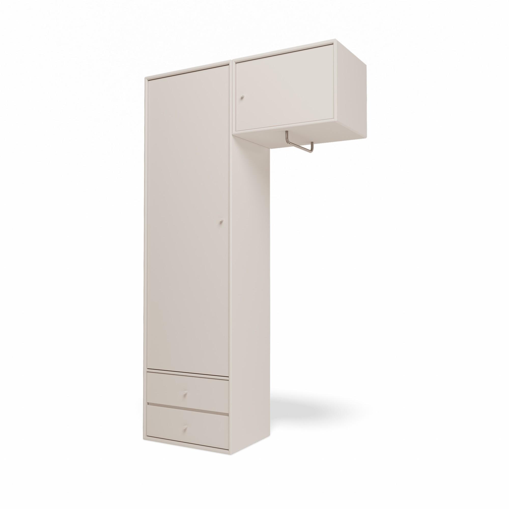 Montana Selection Kledingkast II met kledingrek 168-Klei