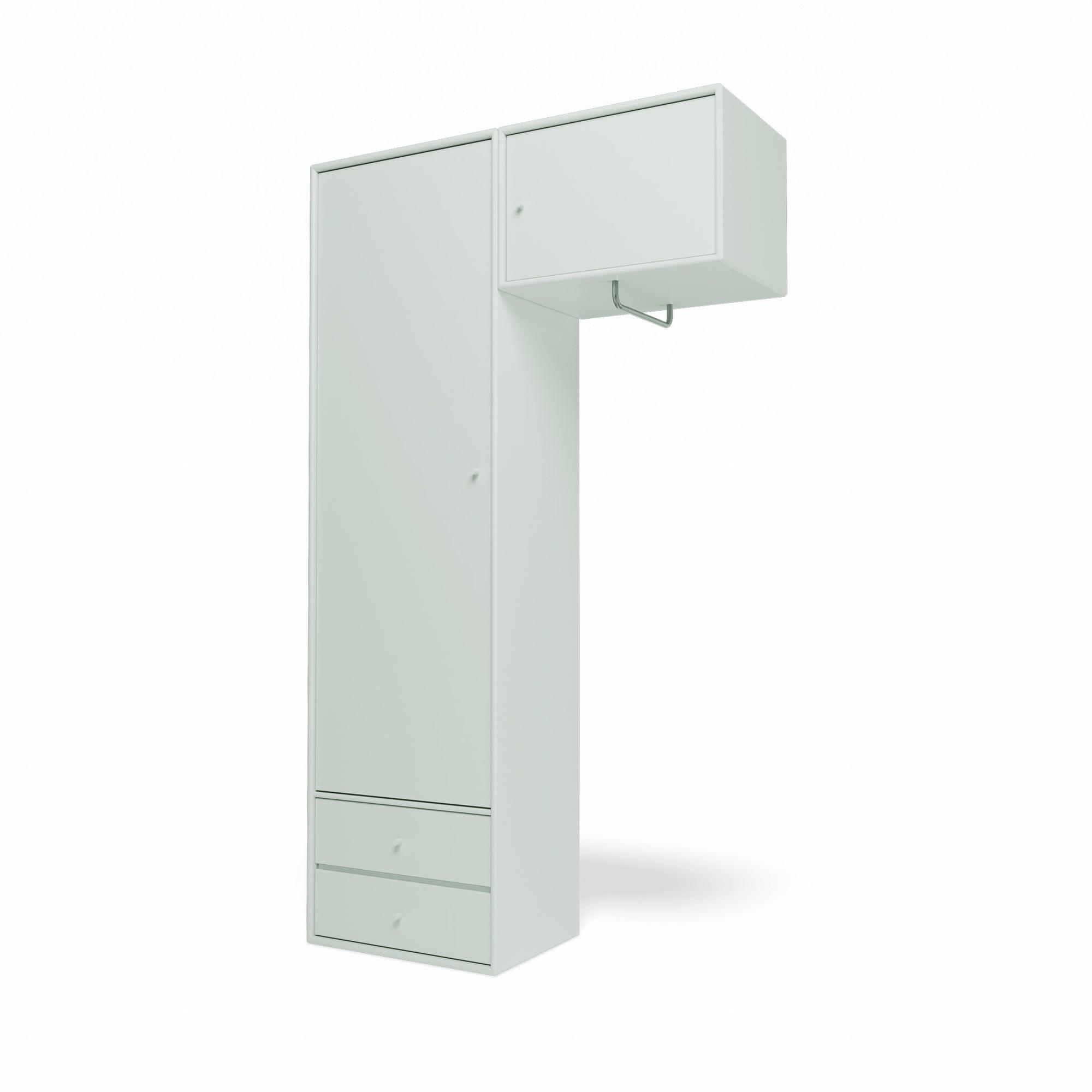 Armario Montana Selection Attire II con barra para colgar, 161-Mist