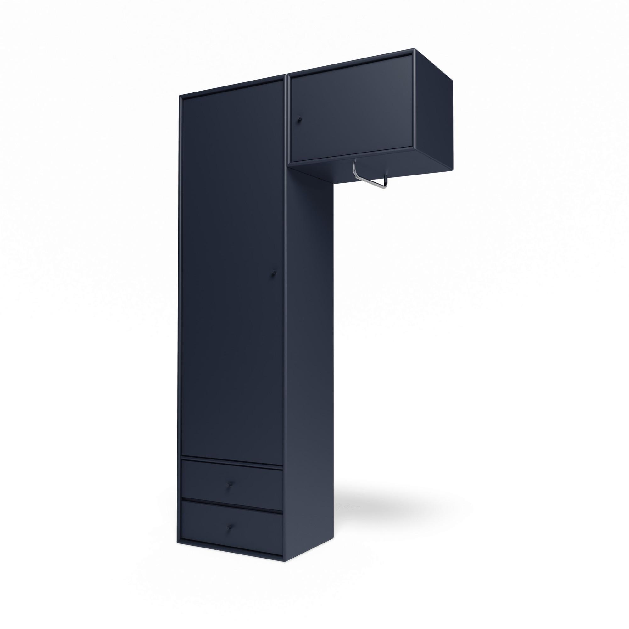 Armoire Montana Selection Attire II avec tringle 147-Shadow