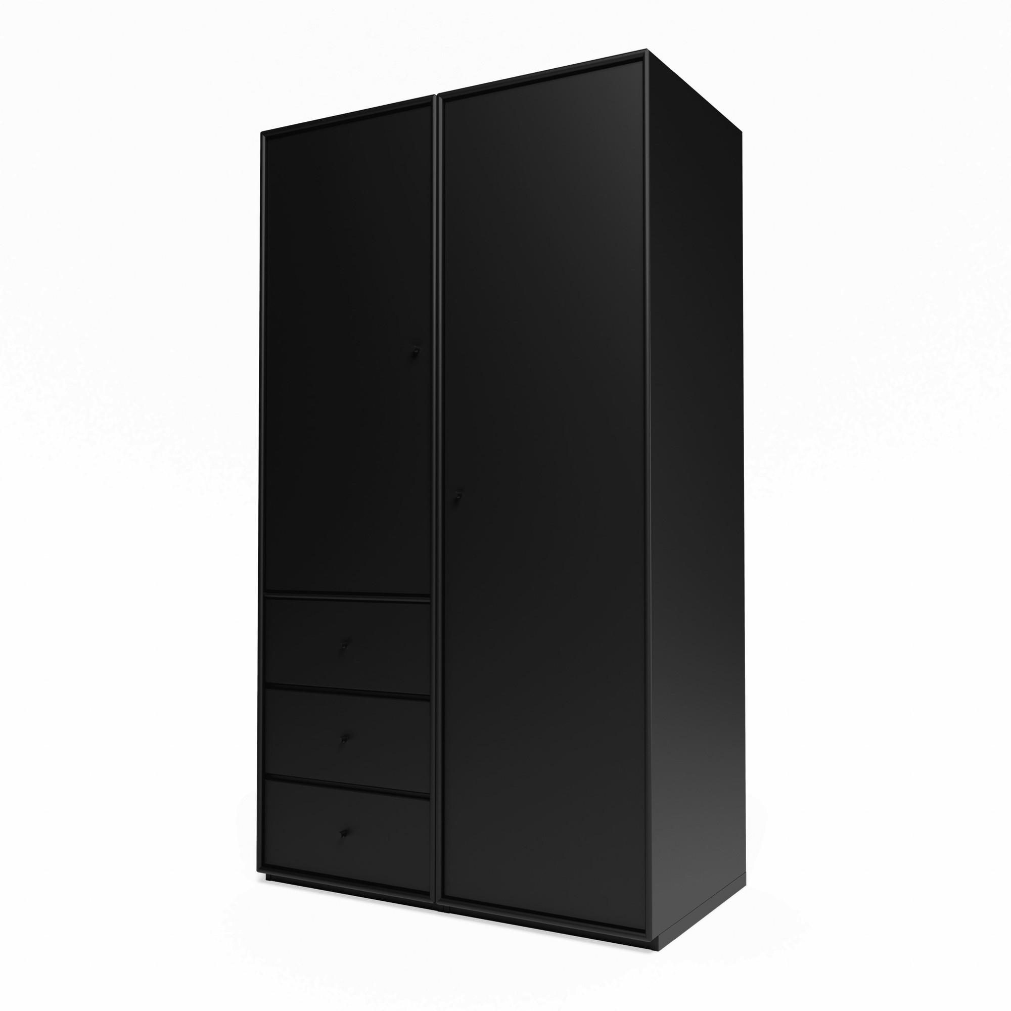 Armario Montana Selection Attire III con zócalo 05-Negro