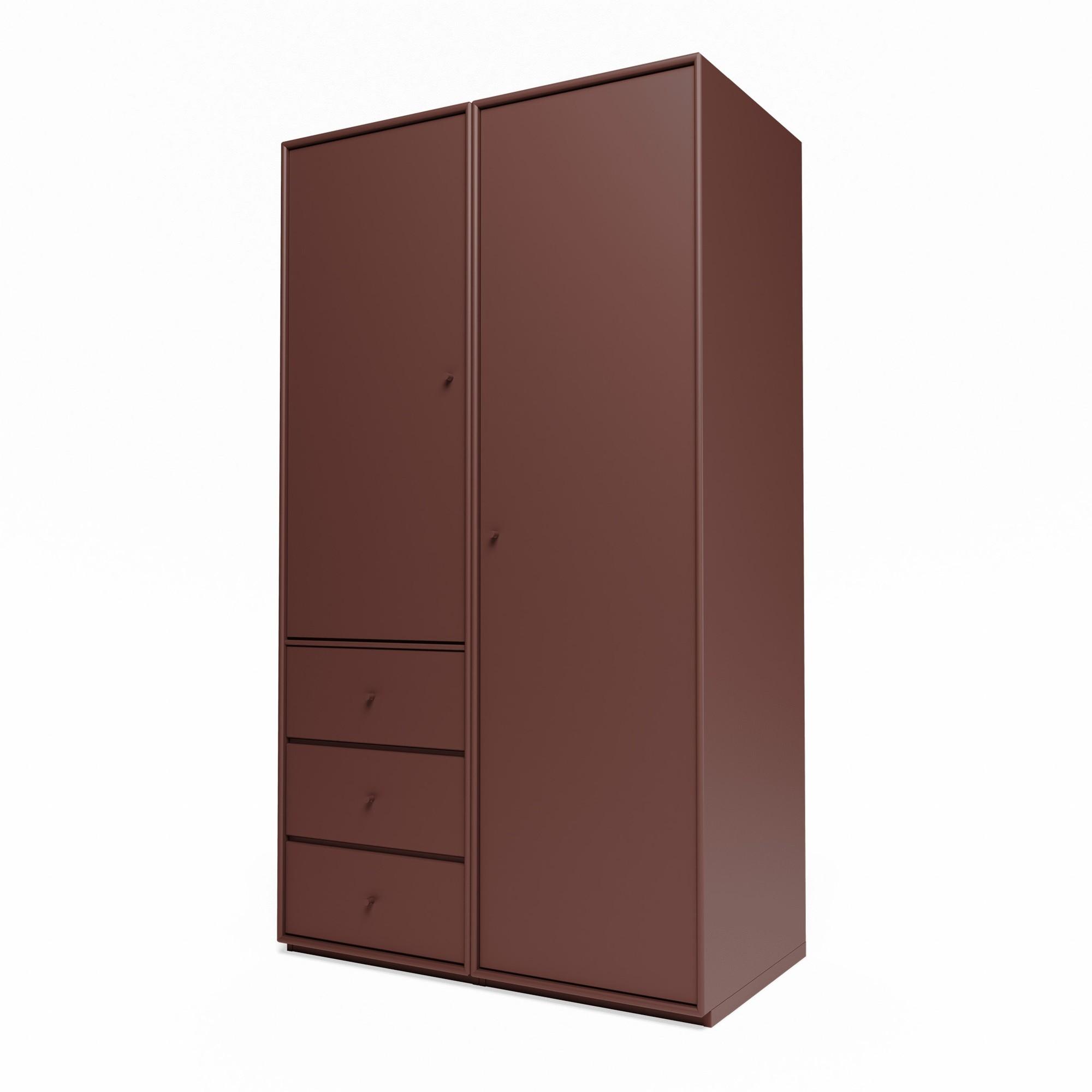 Montana Selection Kleiderschrank III mit Sockel 155-Masala