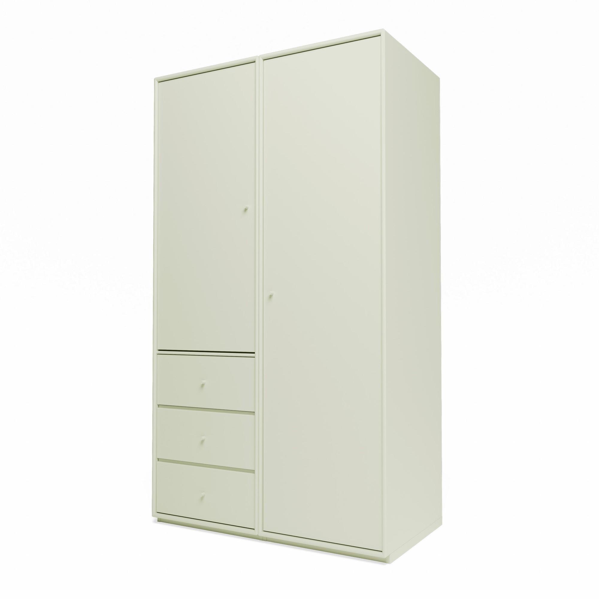 Armoire Montana Selection Attire III avec socle 140-Pomelo