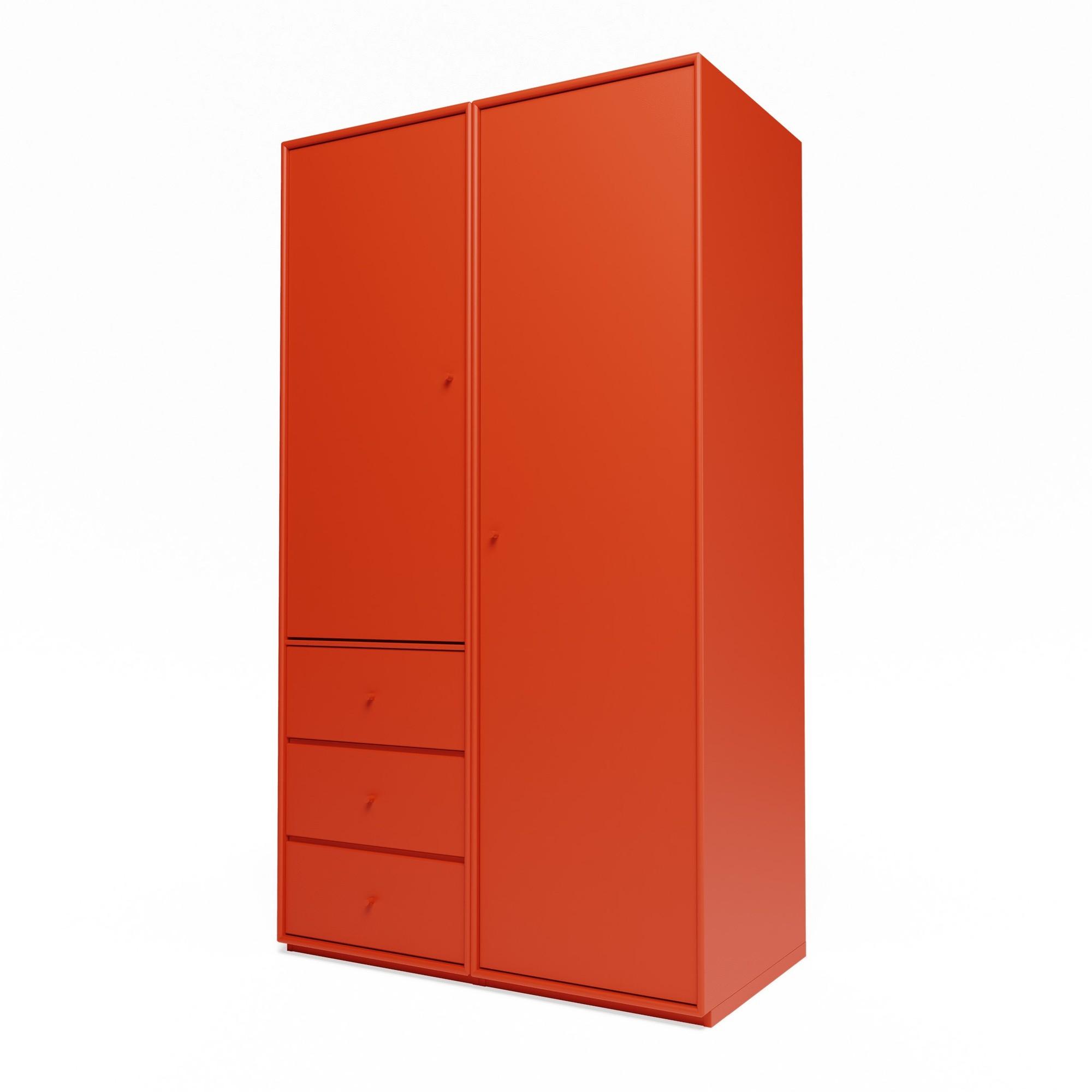 Armoire Montana Selection Attire III avec piédestal 145-Rosehip