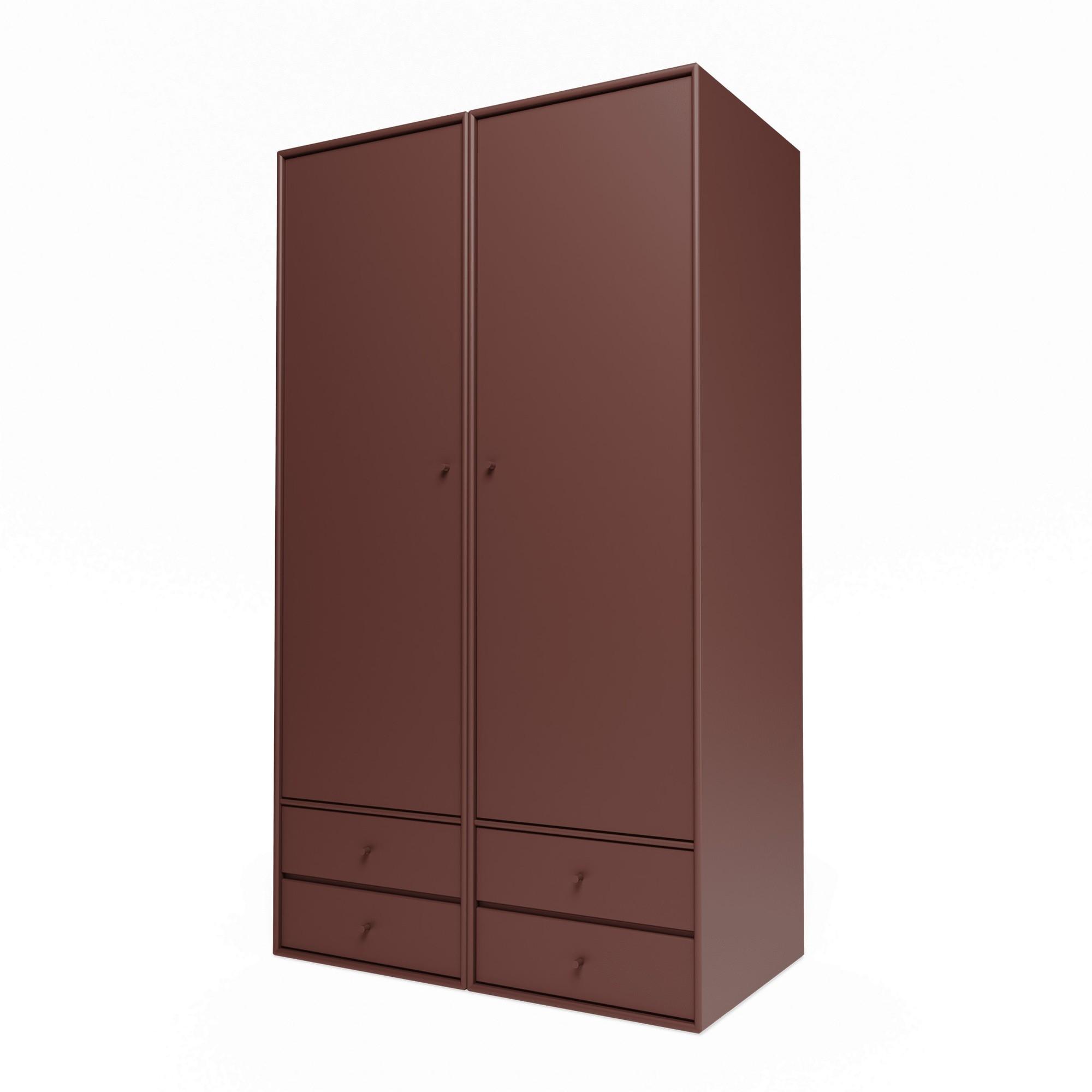Montana Selection Kleiderschrank III mit offener Tür 155-Masala