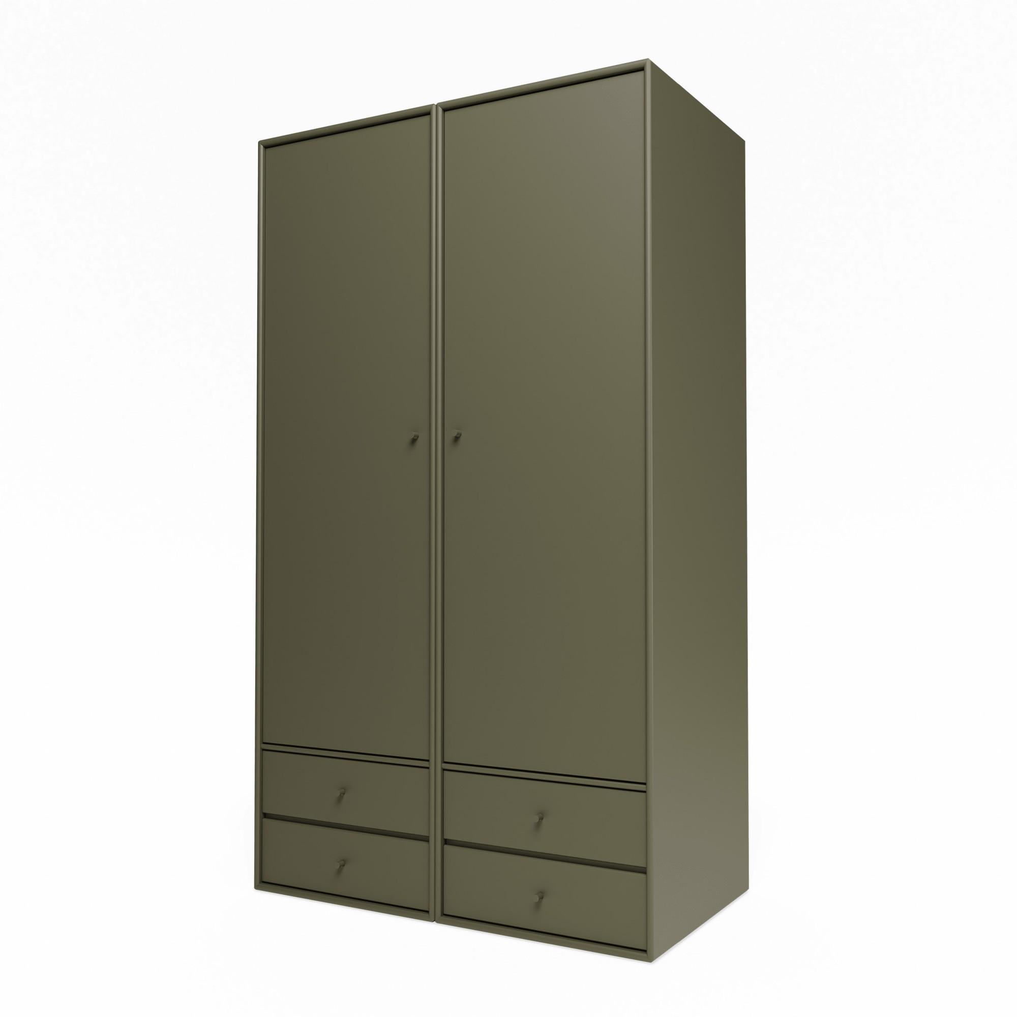 Armoire Montana Selection Attire III avec tringle 139-Origan