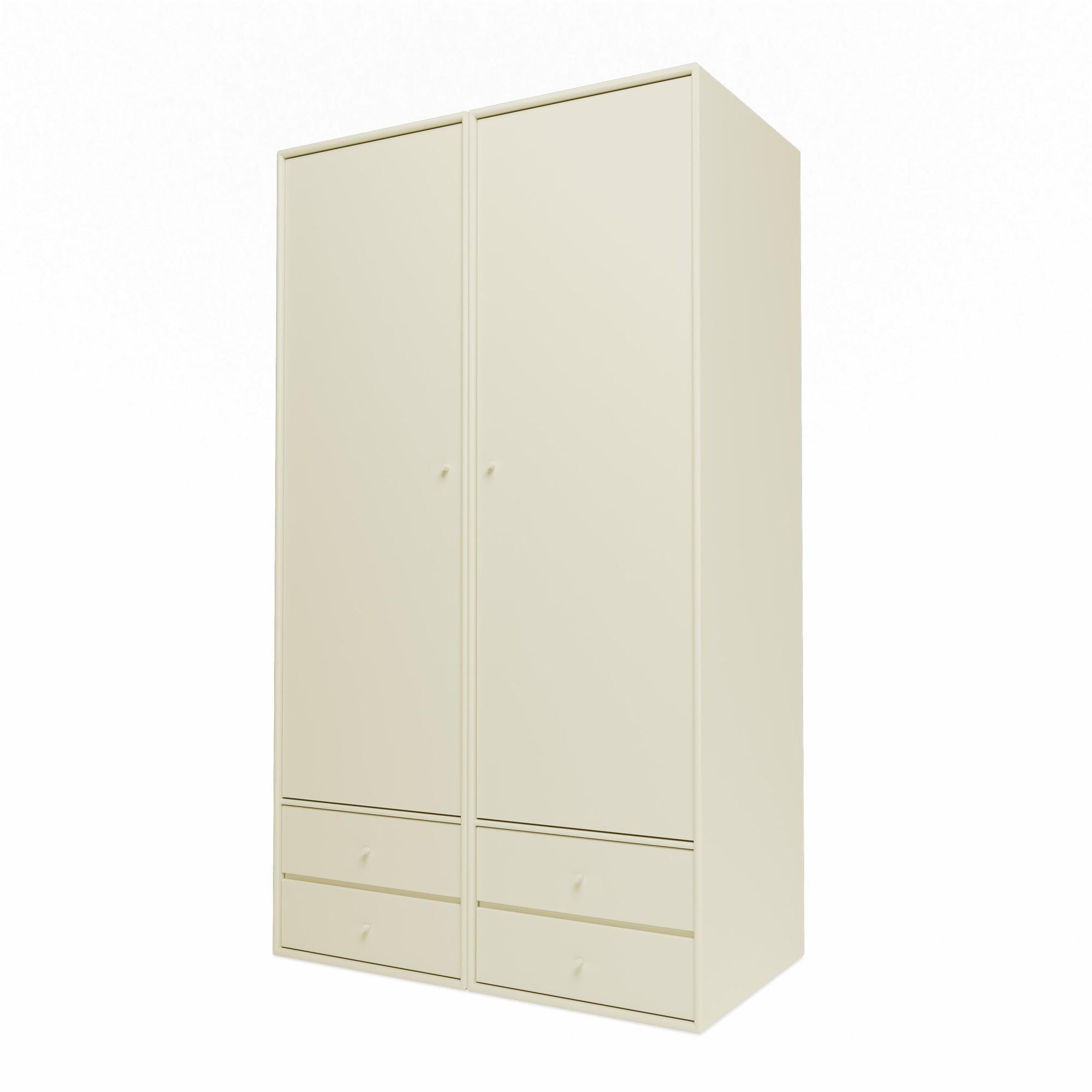 Montana Selection Attire IIII Garderobe med åpen dør 150-Vanilje
