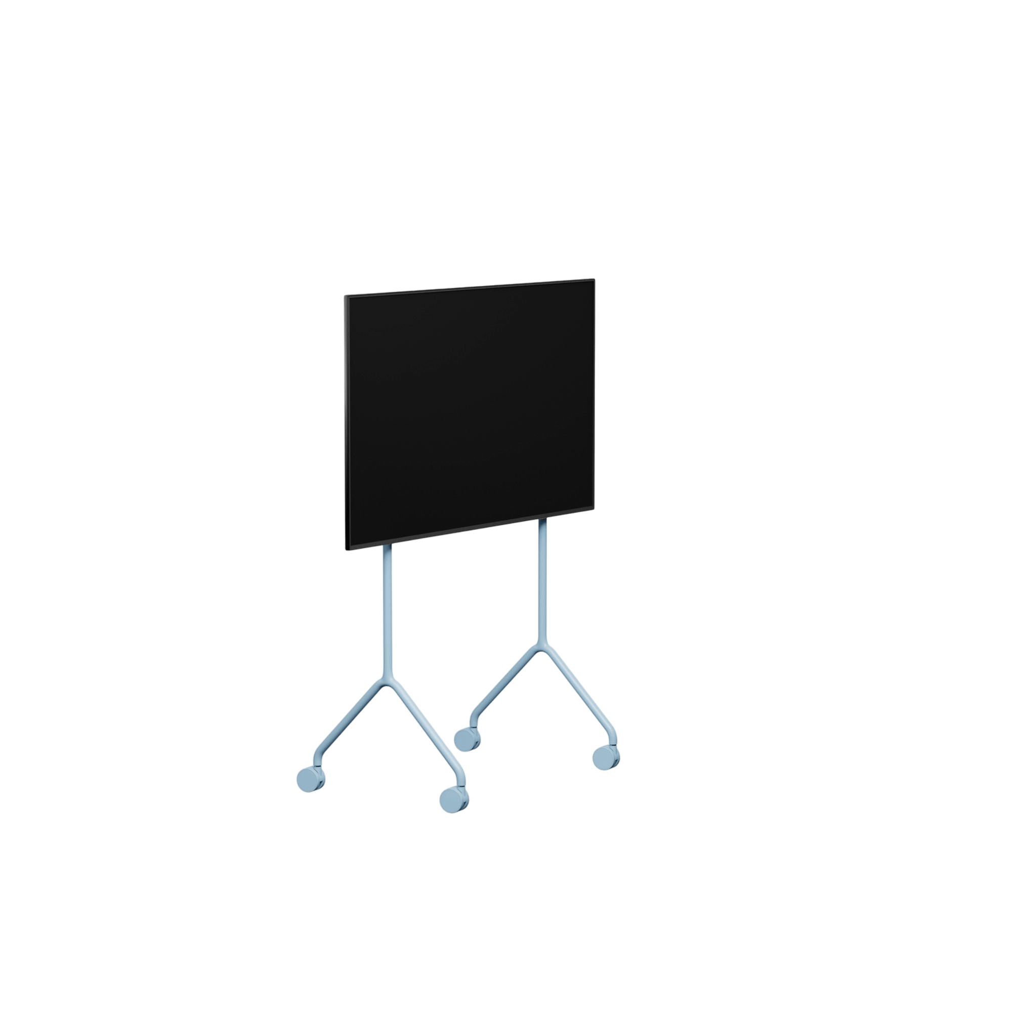 Pedestal Moon Light TV Stander Powder Blue