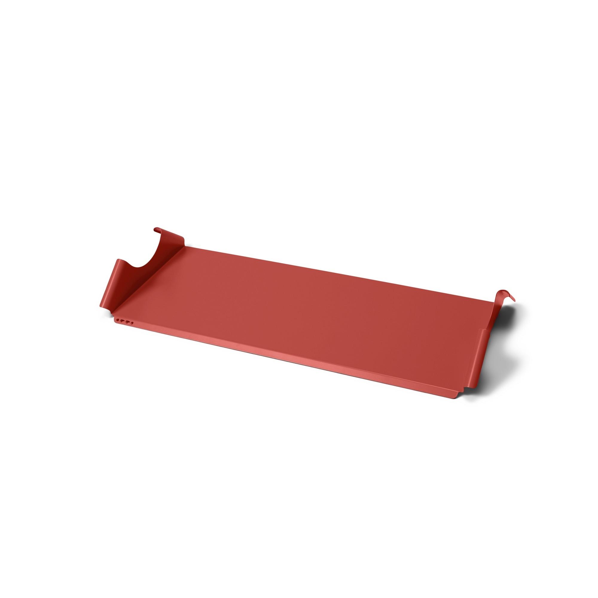 Pedestal Moon Tray Hylde Burnin\' Red