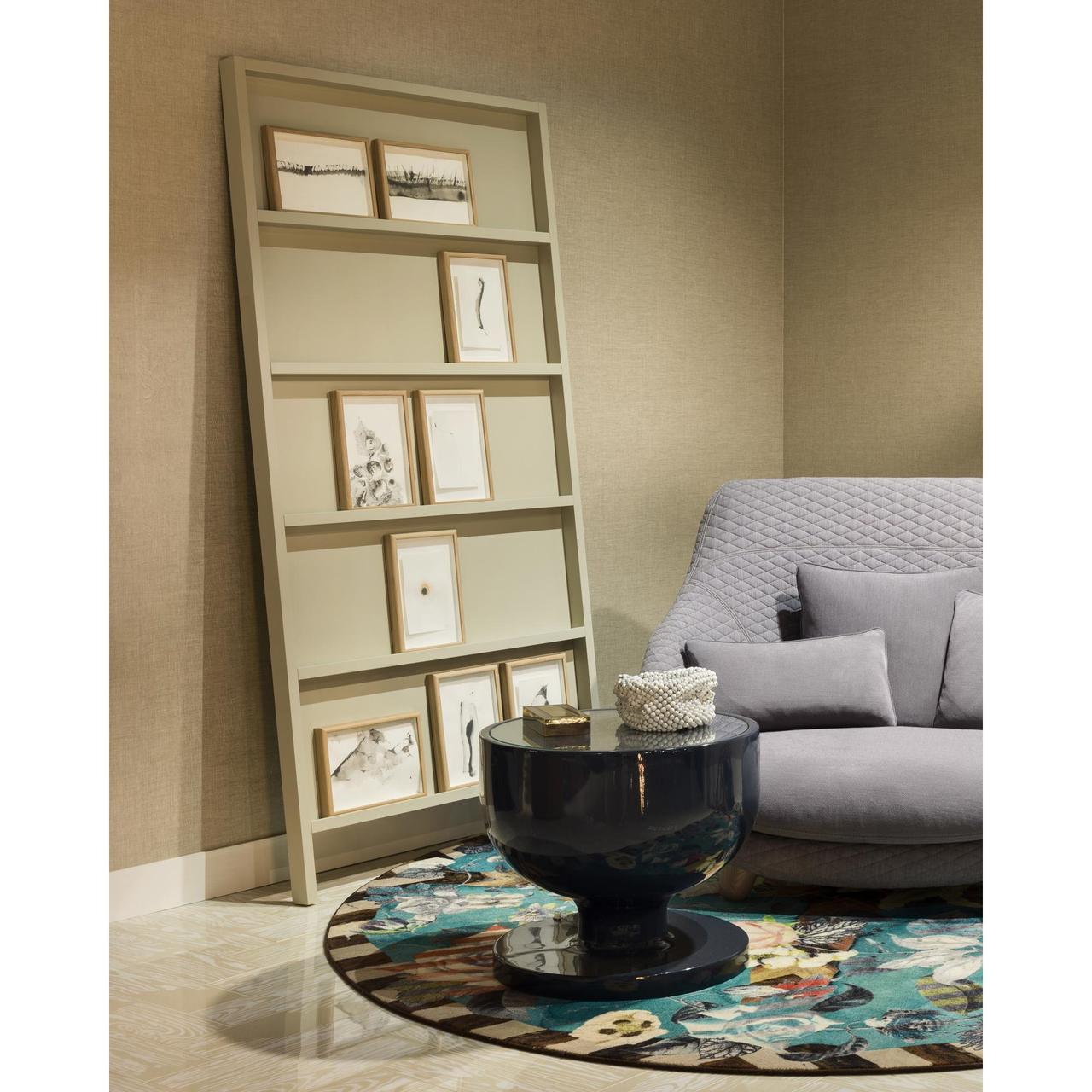 Moooi Oblique Wall Shelf Small White Sink Stained Oak