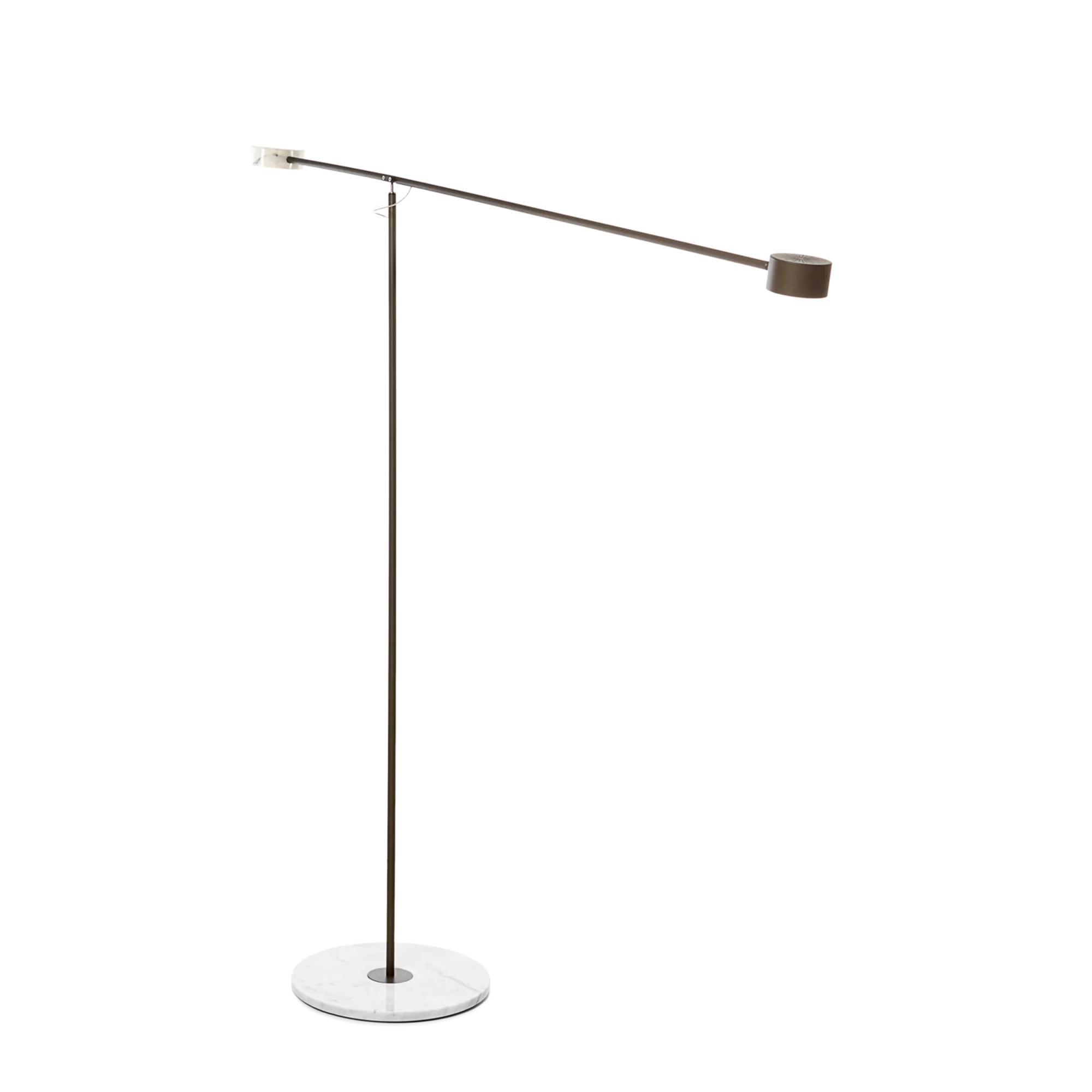 Moooi T-Lamp Vloerlamp Staal/Marmer