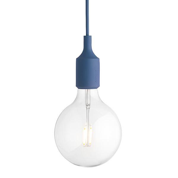 Muuto E27 Hanglamp Lichtblauw