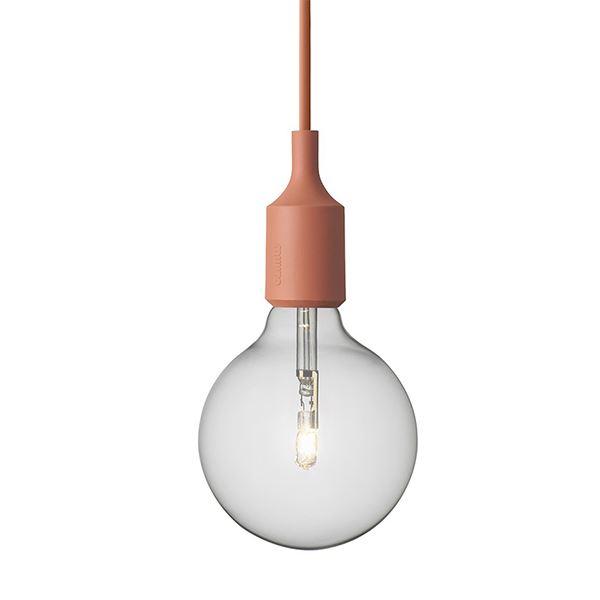 Muuto E27 Pendant Terracota