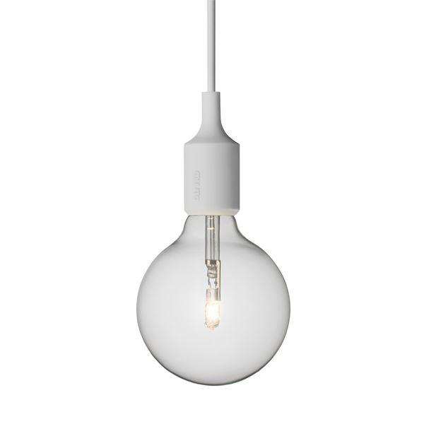 Muuto E27 Pendant Light grey