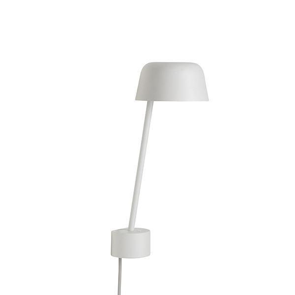 Muuto Lean Wandlamp Wit