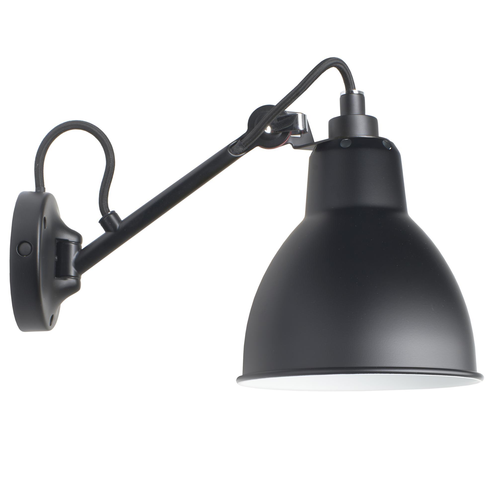 Lampe Gras N104 Seinävalaisin Musta/musta – DCWéditions