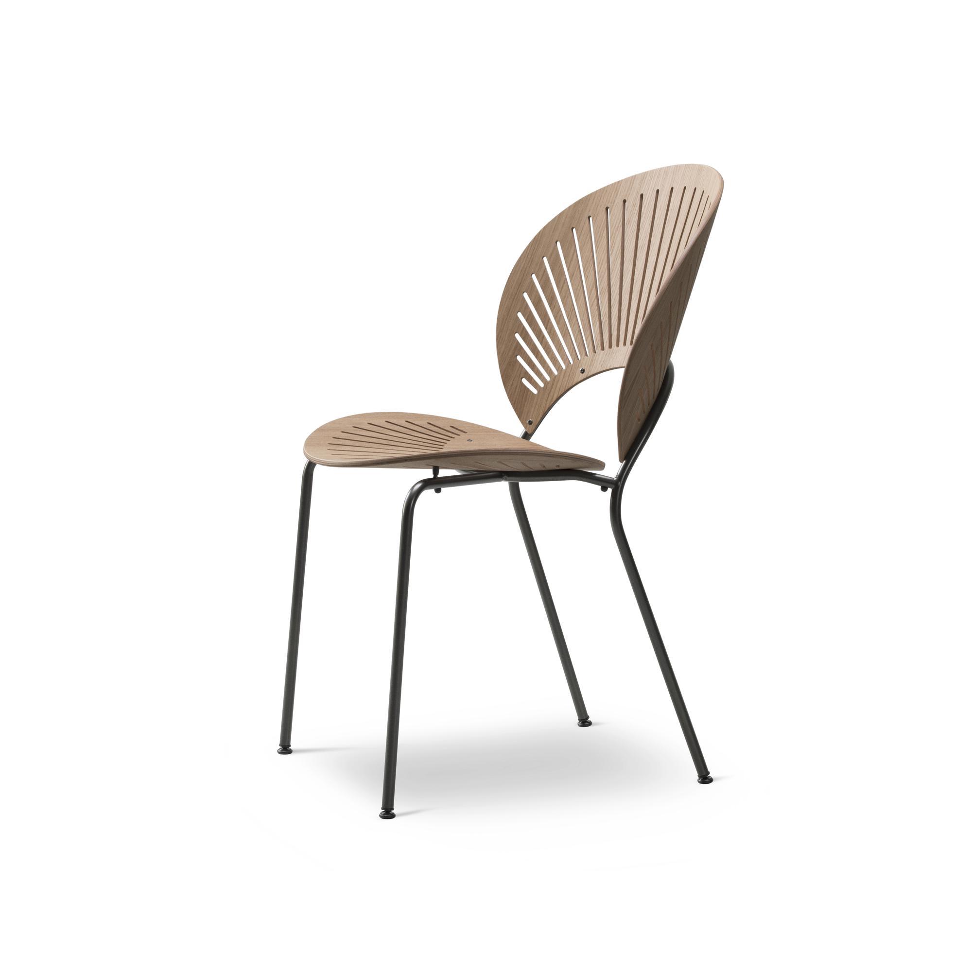 Fredericia Furniture Trinidad Dining Chair Lacquered Oak/Flint
