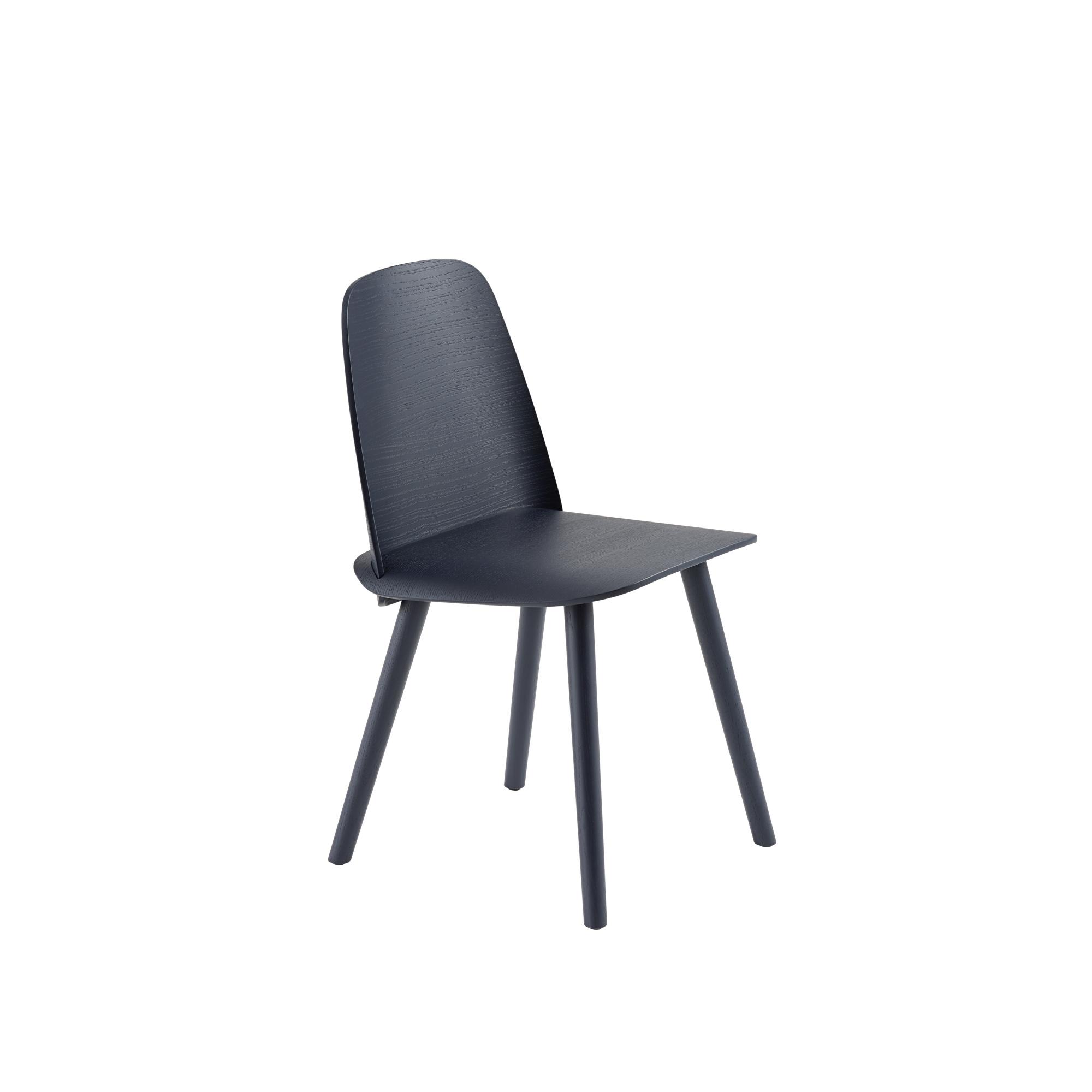 Muuto Nerd ruokapöydän tuoli Midnight Blue