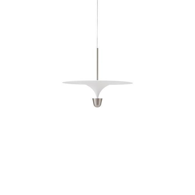 New Works Kantarell Taklampe É60 Aluminium/ Hvit