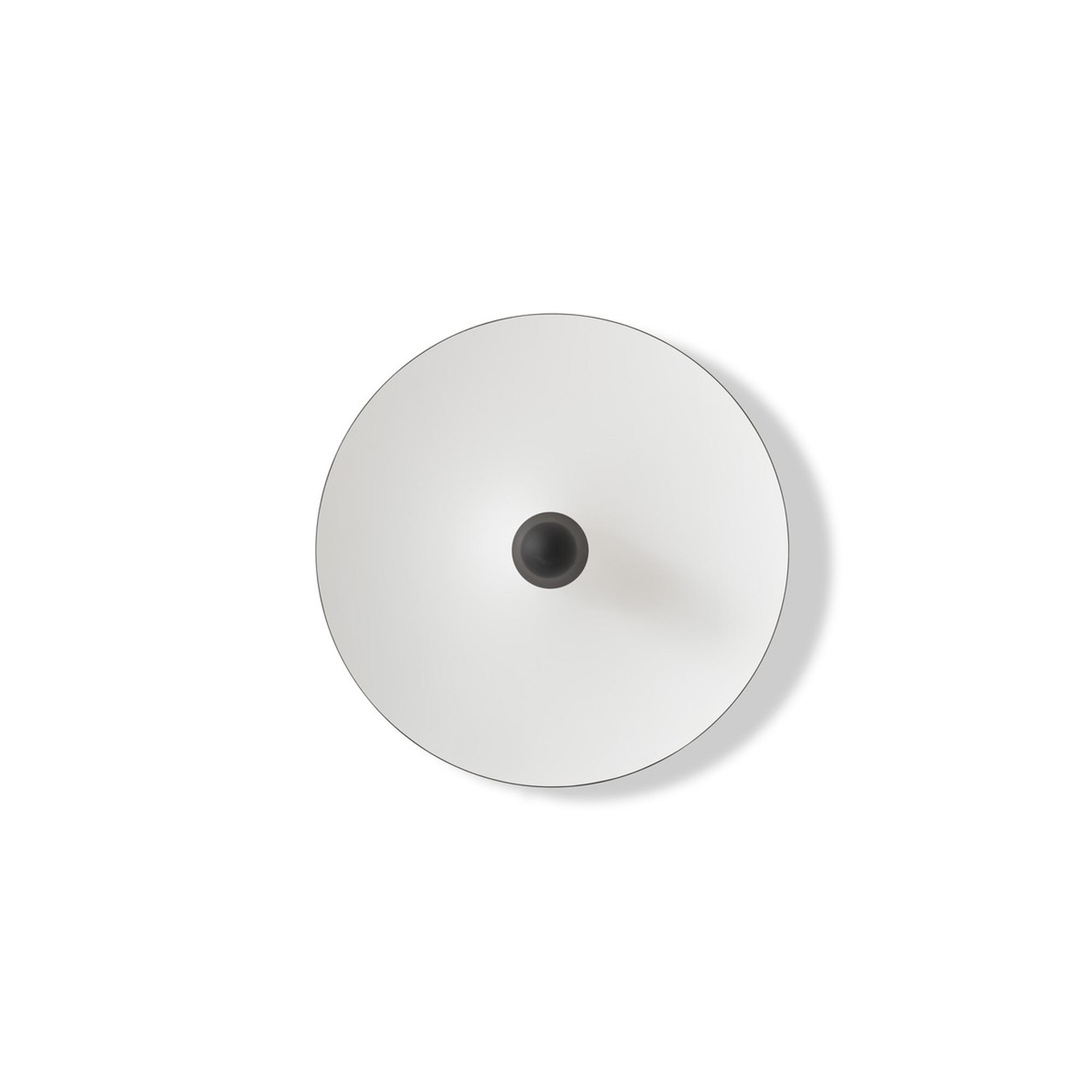 New Works Kantarell Væg/Loftlampe Ø55 Sort/Hvid