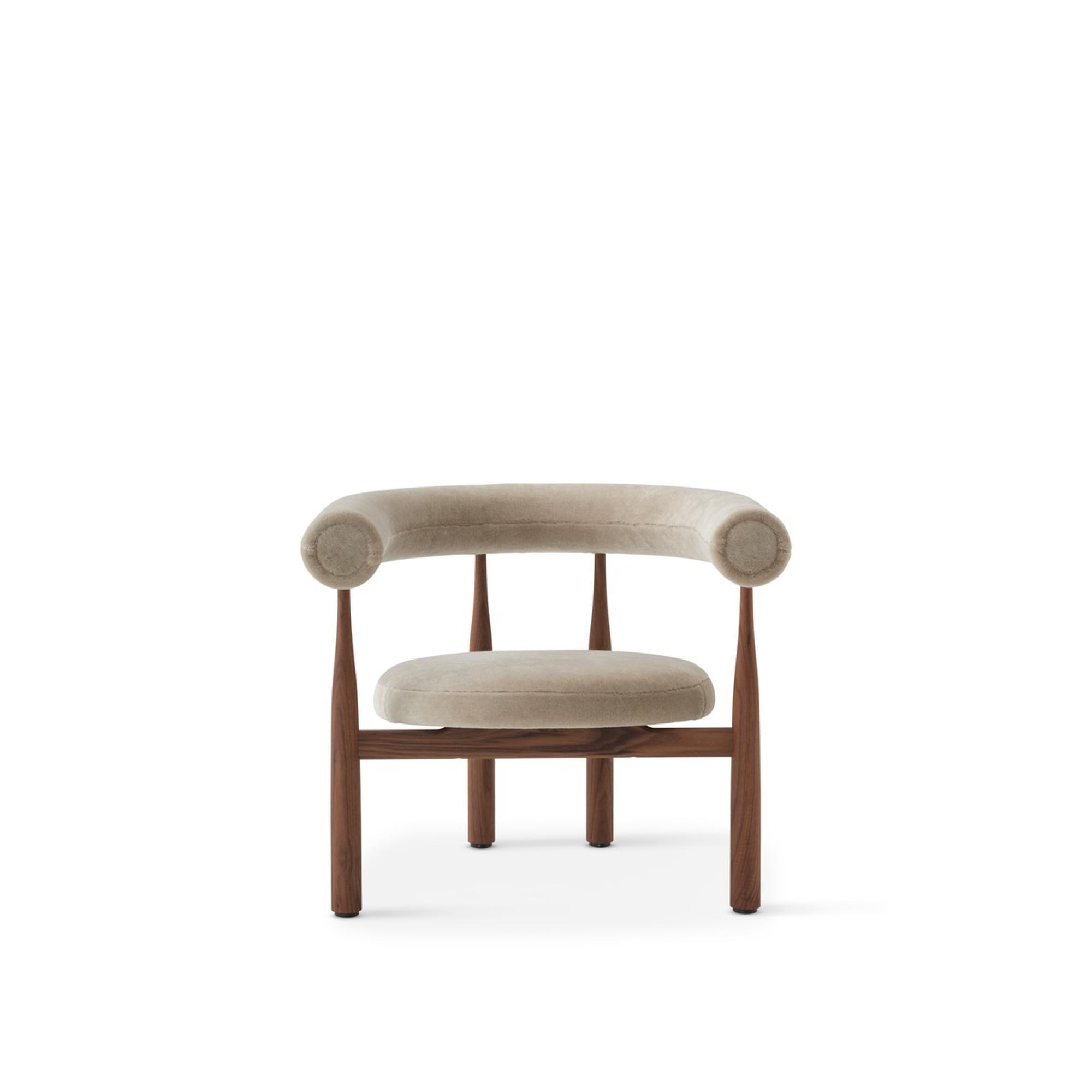 New Works Bukowski Fauteuil Walnoot/Remains 23