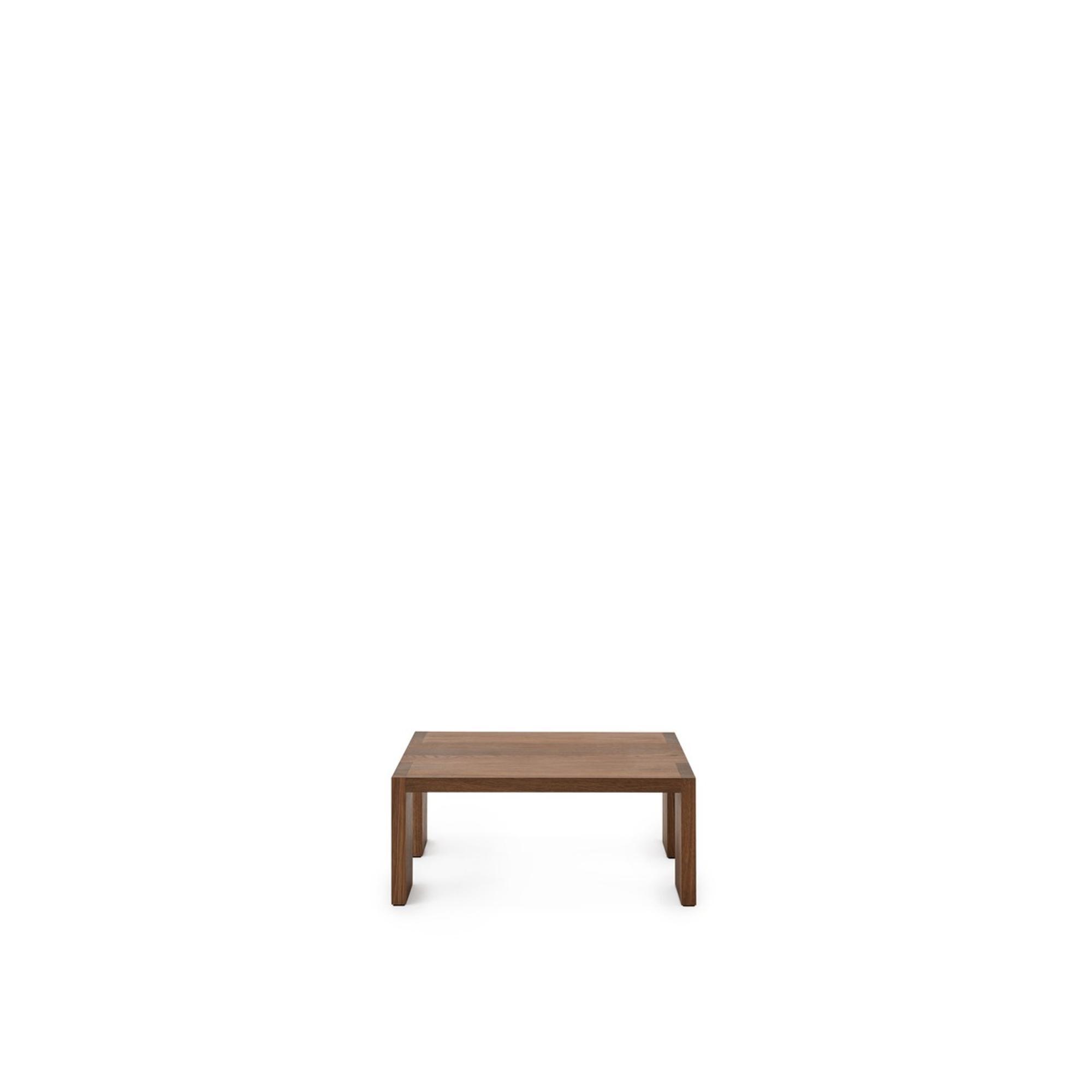 Mesa auxiliar Tenon Grande de roble ahumado New Works