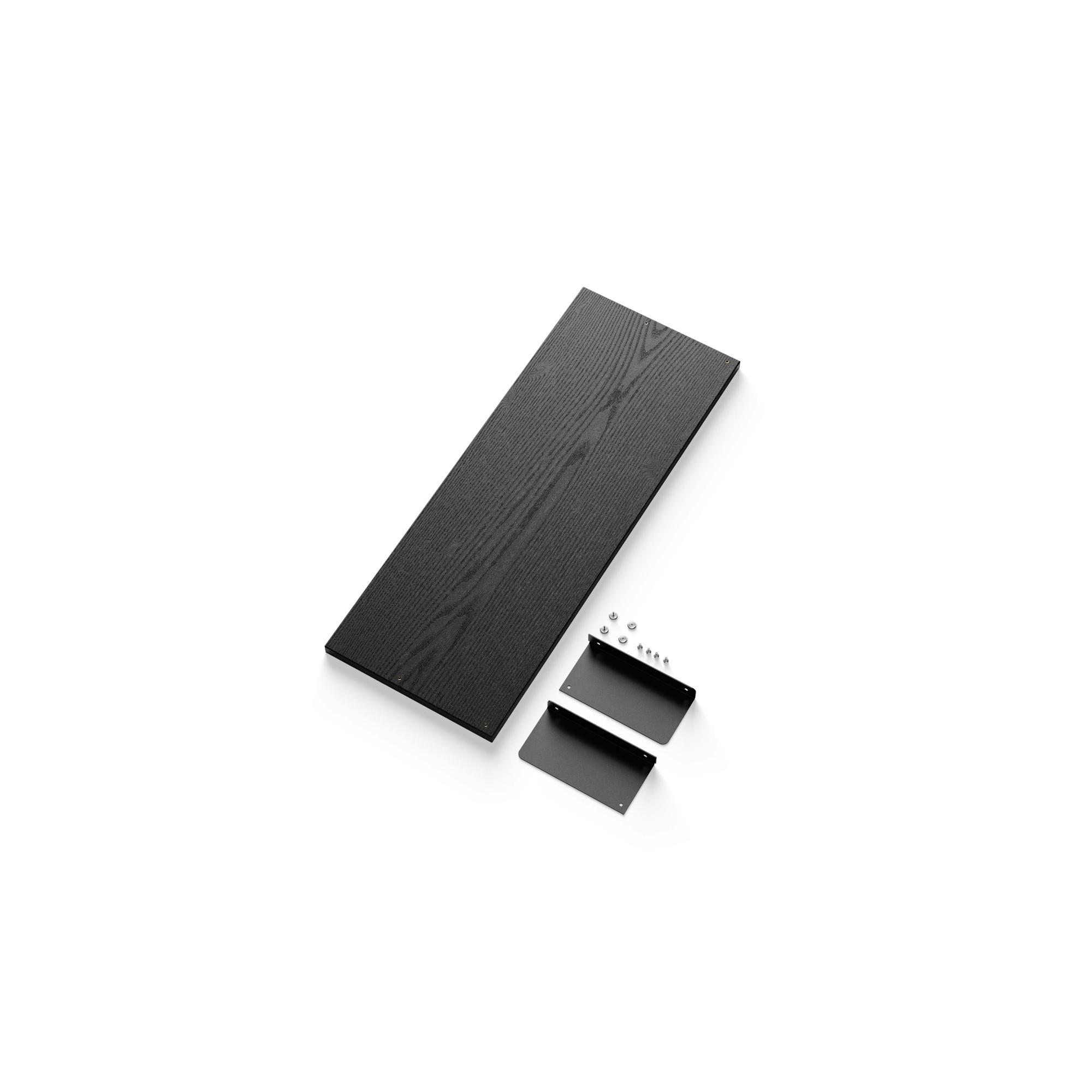 New Works Standard Shelf Set Black Ash/ Black