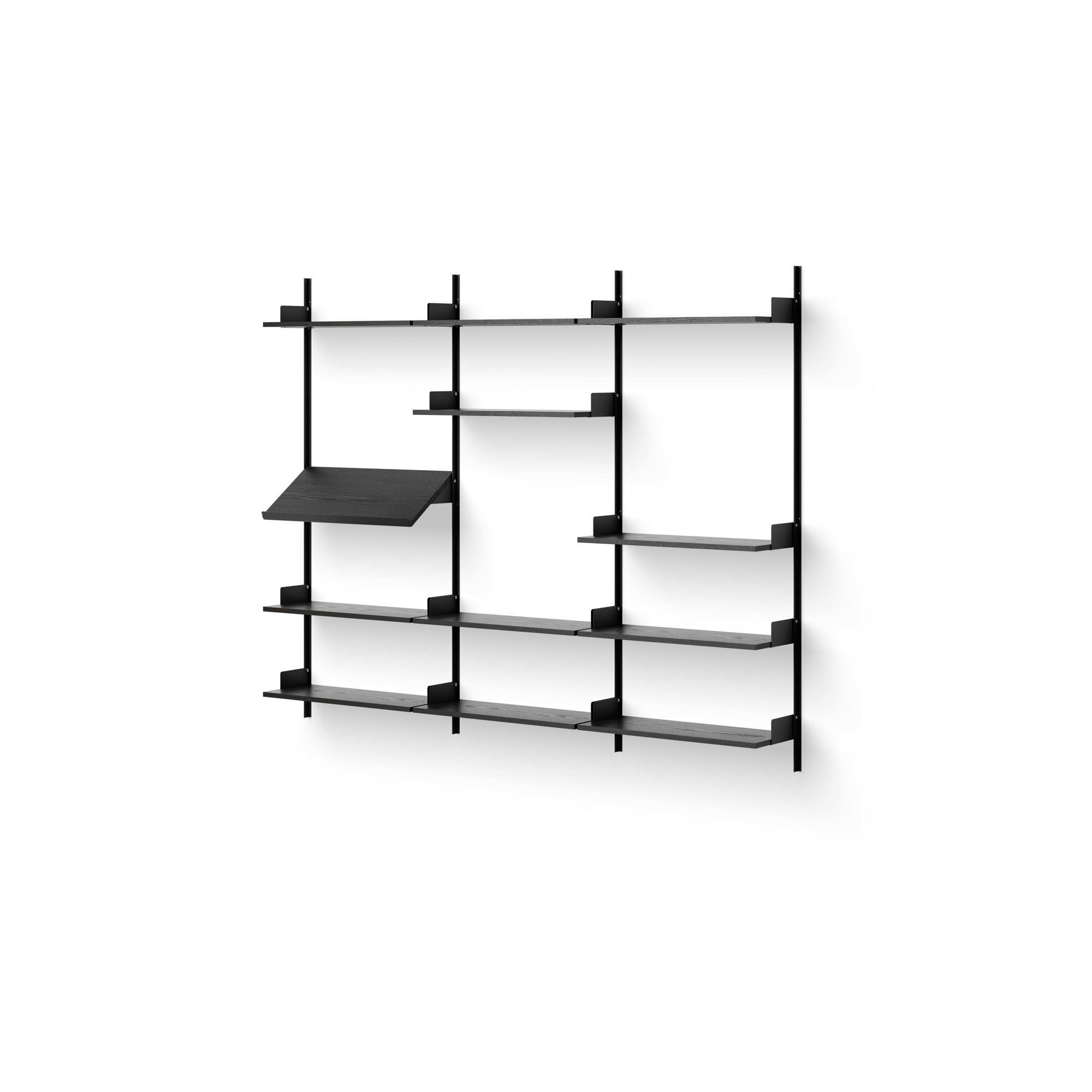 New Works Display Shelf 1900 Black