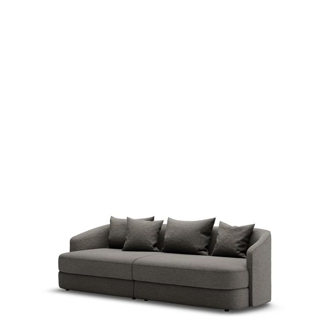 8: New Works Covent Residential Sofa Barnum Dark Taupe