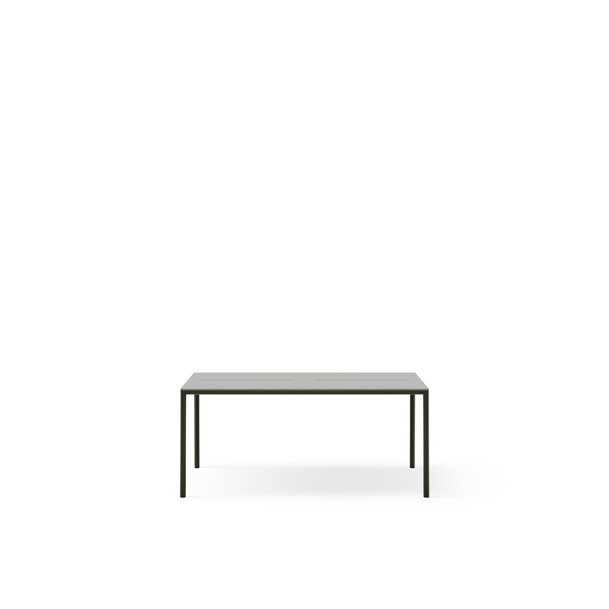 New Works May Outdoor Table 170x85 Dark Green