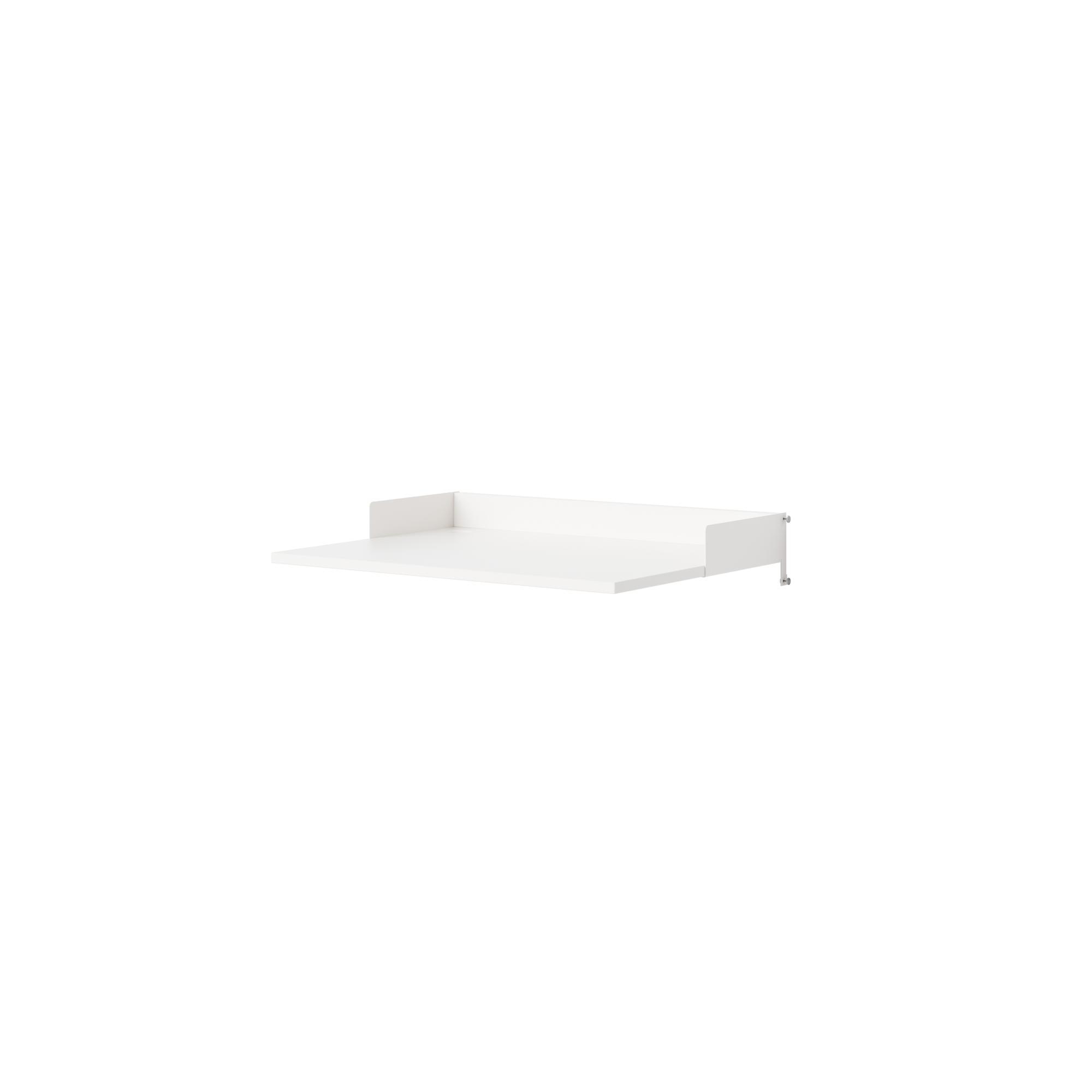 New Works Desk Shelf Set White