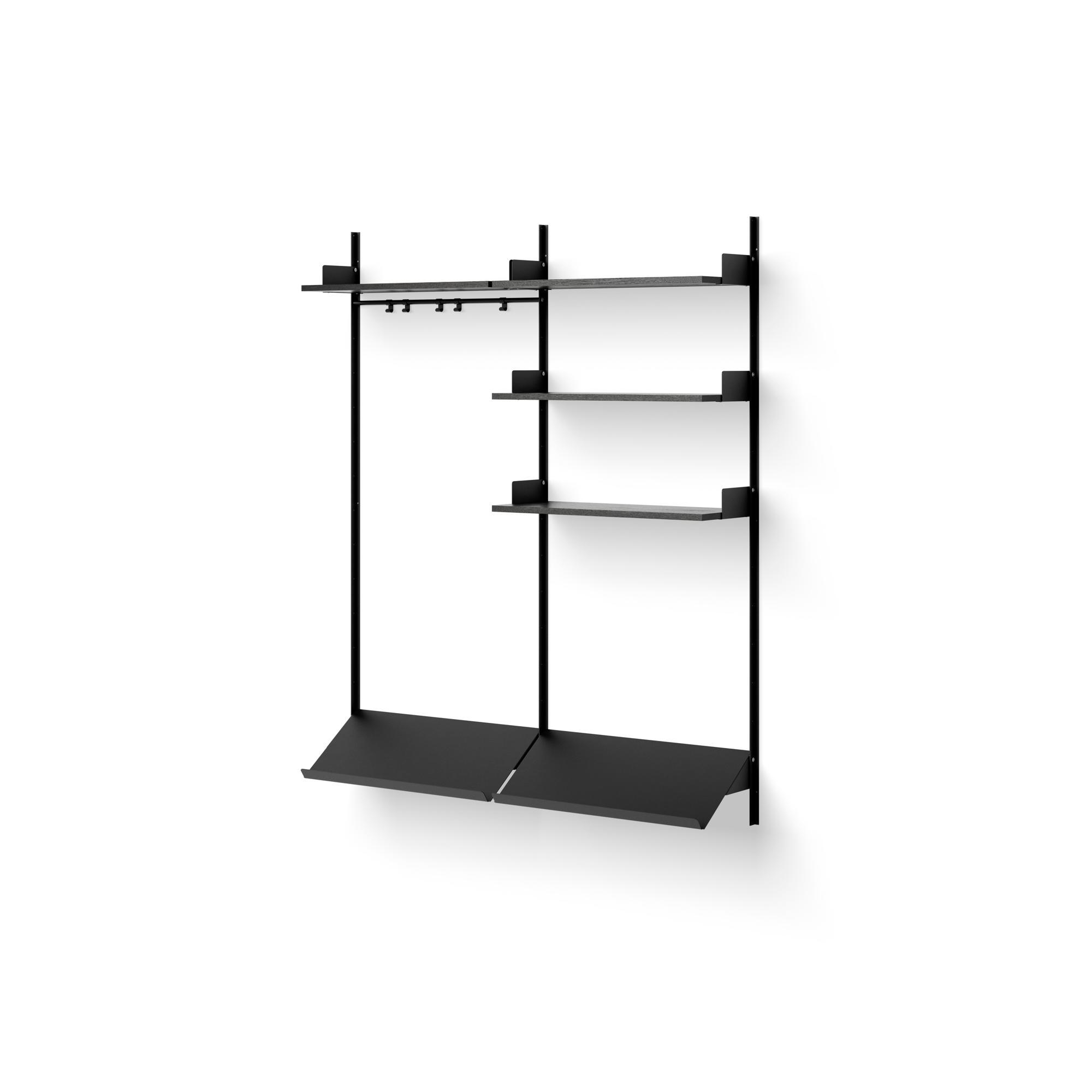 New Works Wardrobe Shelf 3 Black