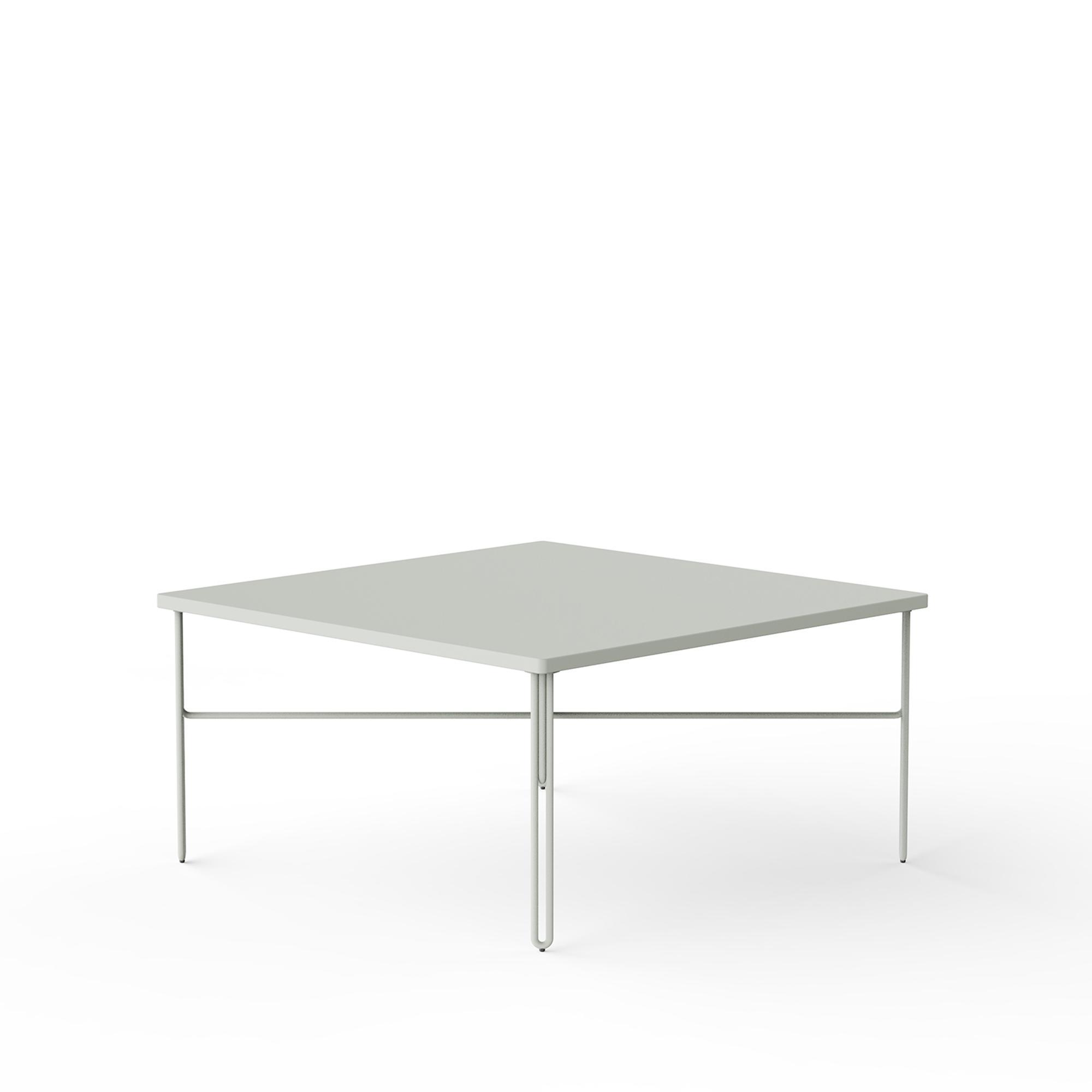 NINE Inline Salontafel 80x80 Licht Grijs