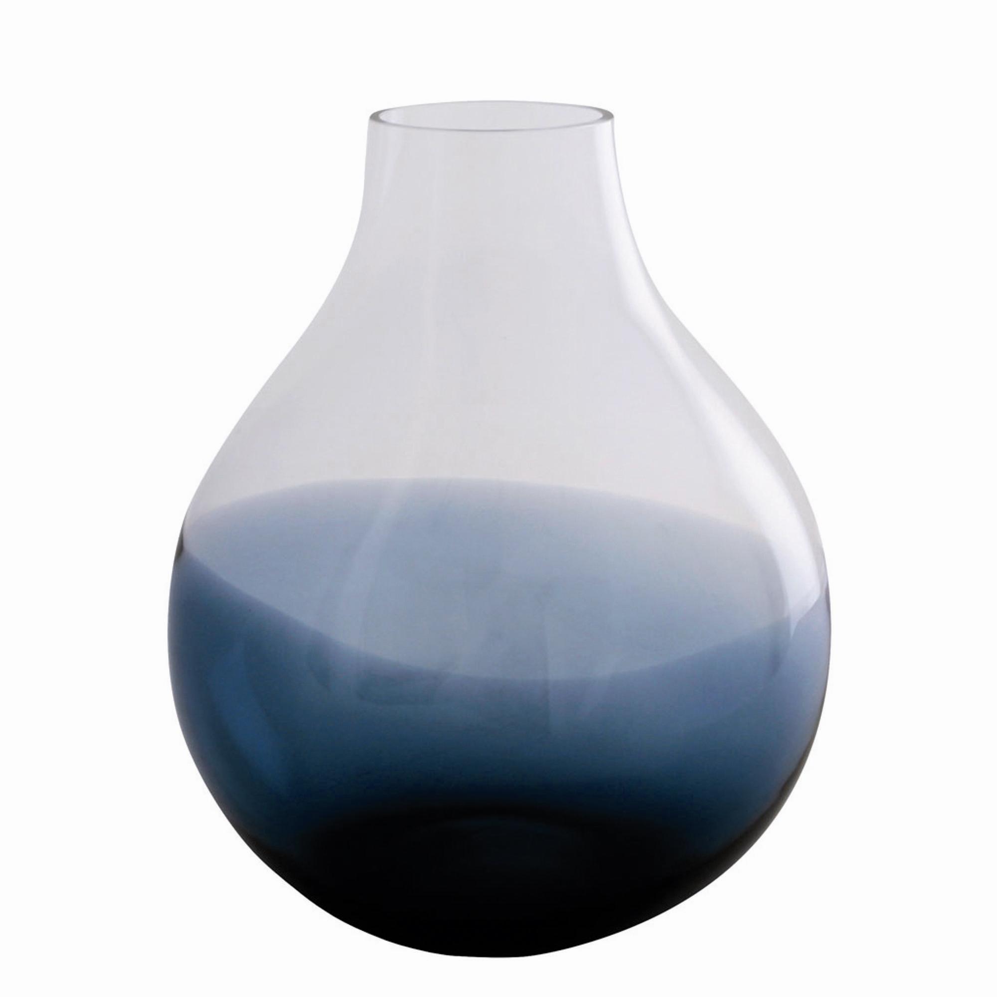 Ro Collection Flower No. 24 Vase Indigo Blue
