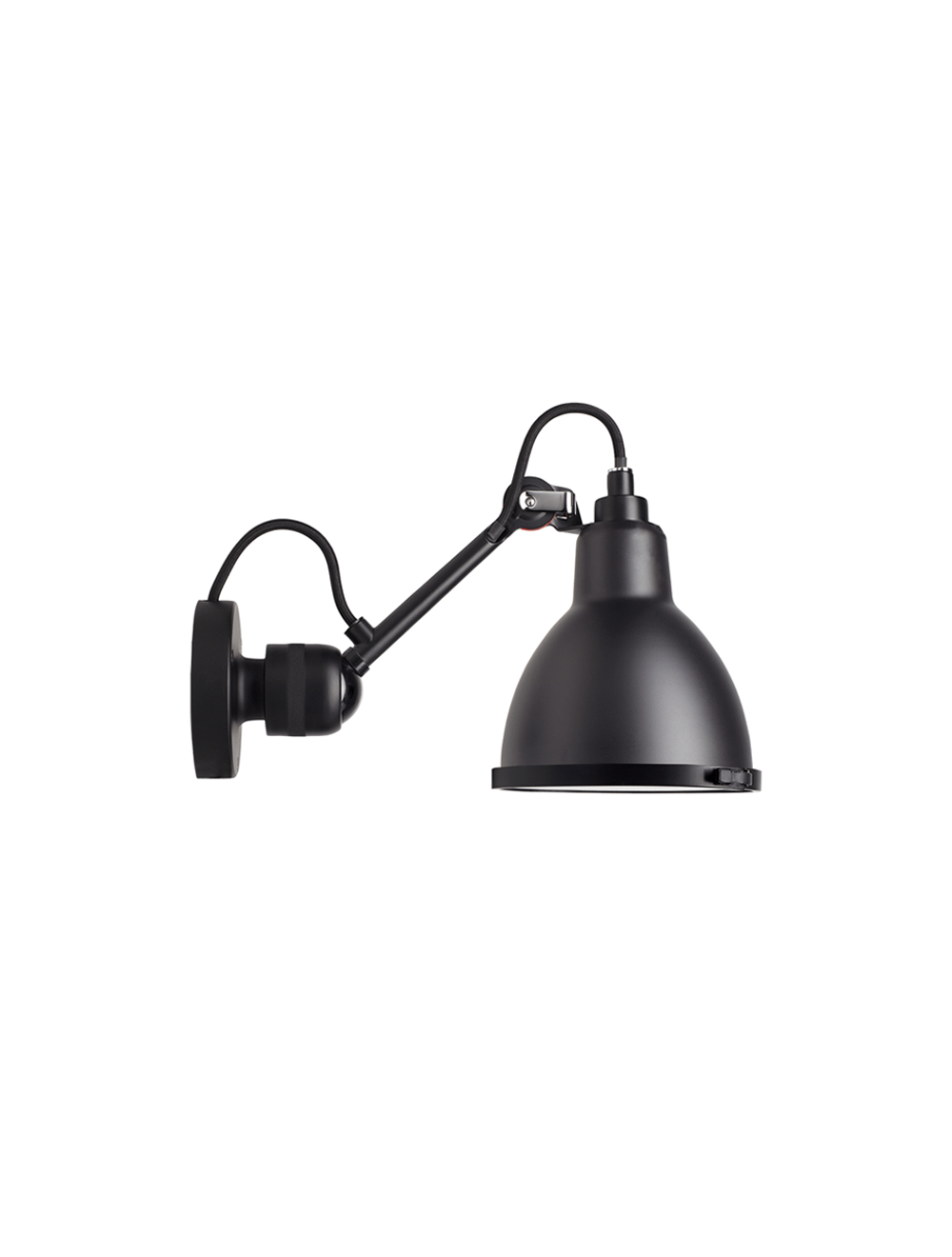 Applique Lampe Gras 304 Per Il Bagno Nero