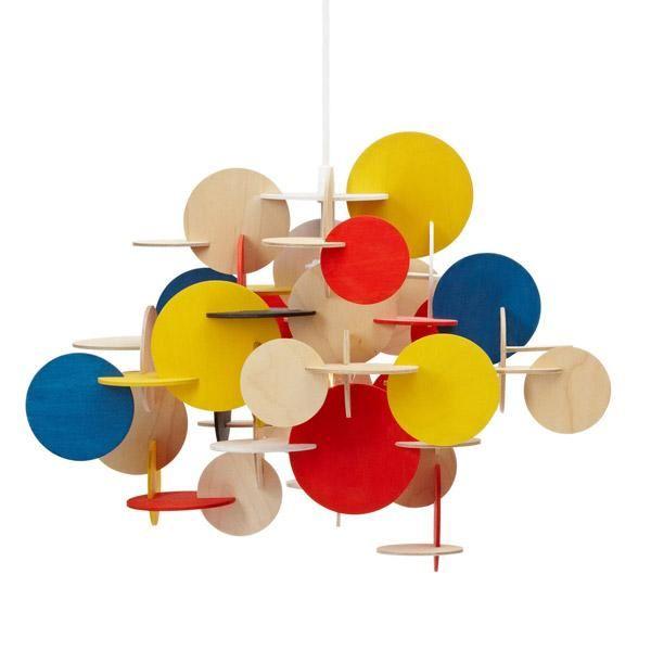 Normann Copenhagen Bau Multicoloured Pendant Small