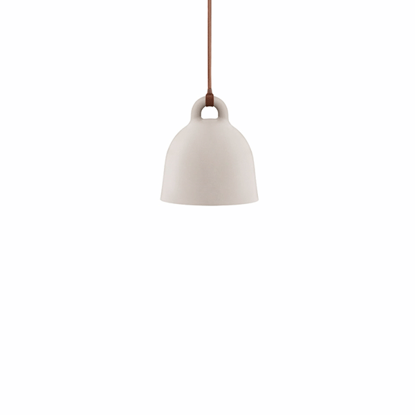 Normann Copenhagen Bell - Hanglamp - Ø22 cm - Bruin