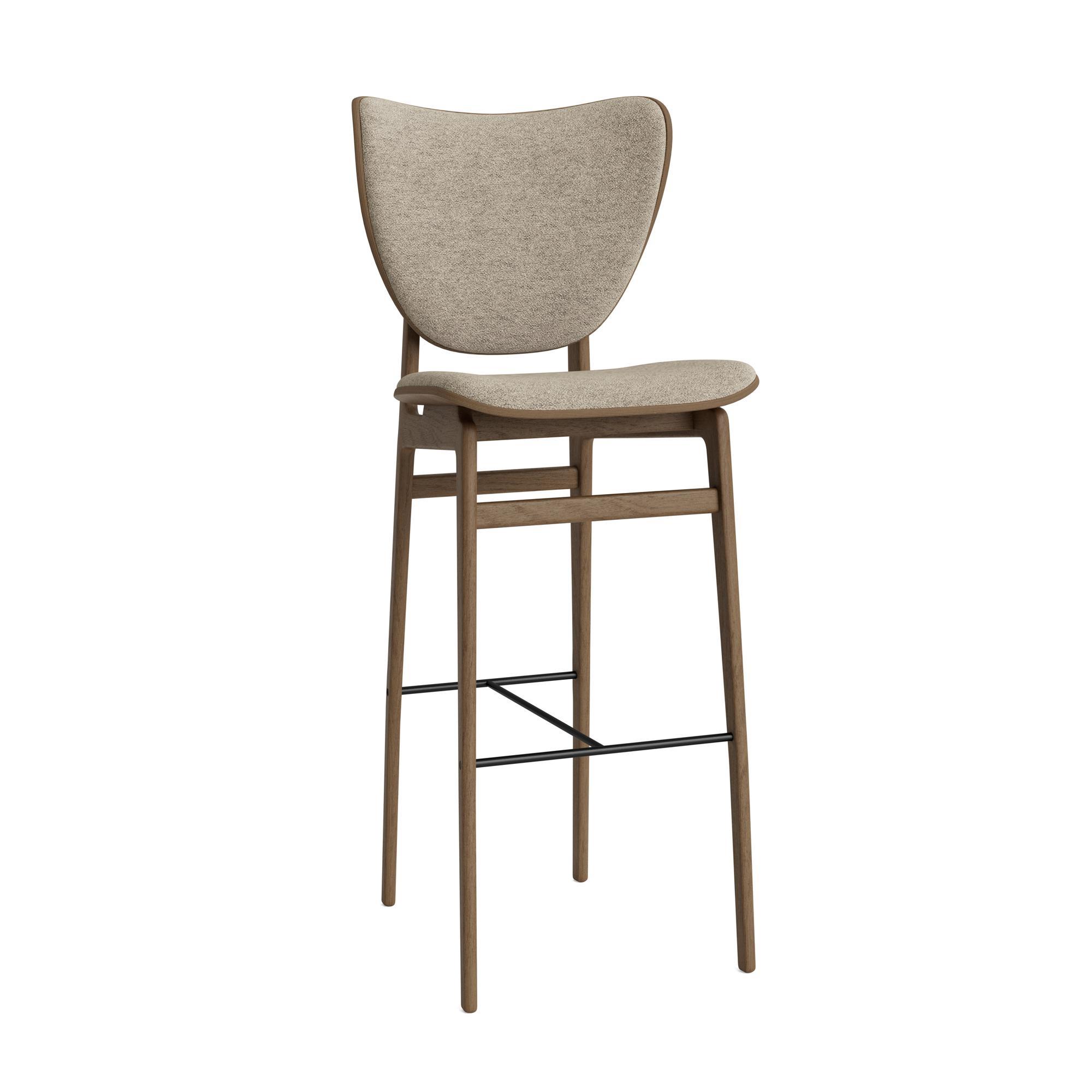 NORR11 Elephant Bar Stool H75 cm Light Smoked Oak/Barnum Col 3