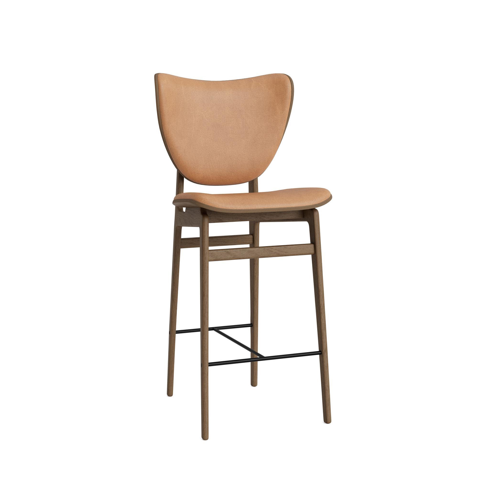 NORR11 Elephant Barstool H65 cm Light Smoked Oak/Camel 21004