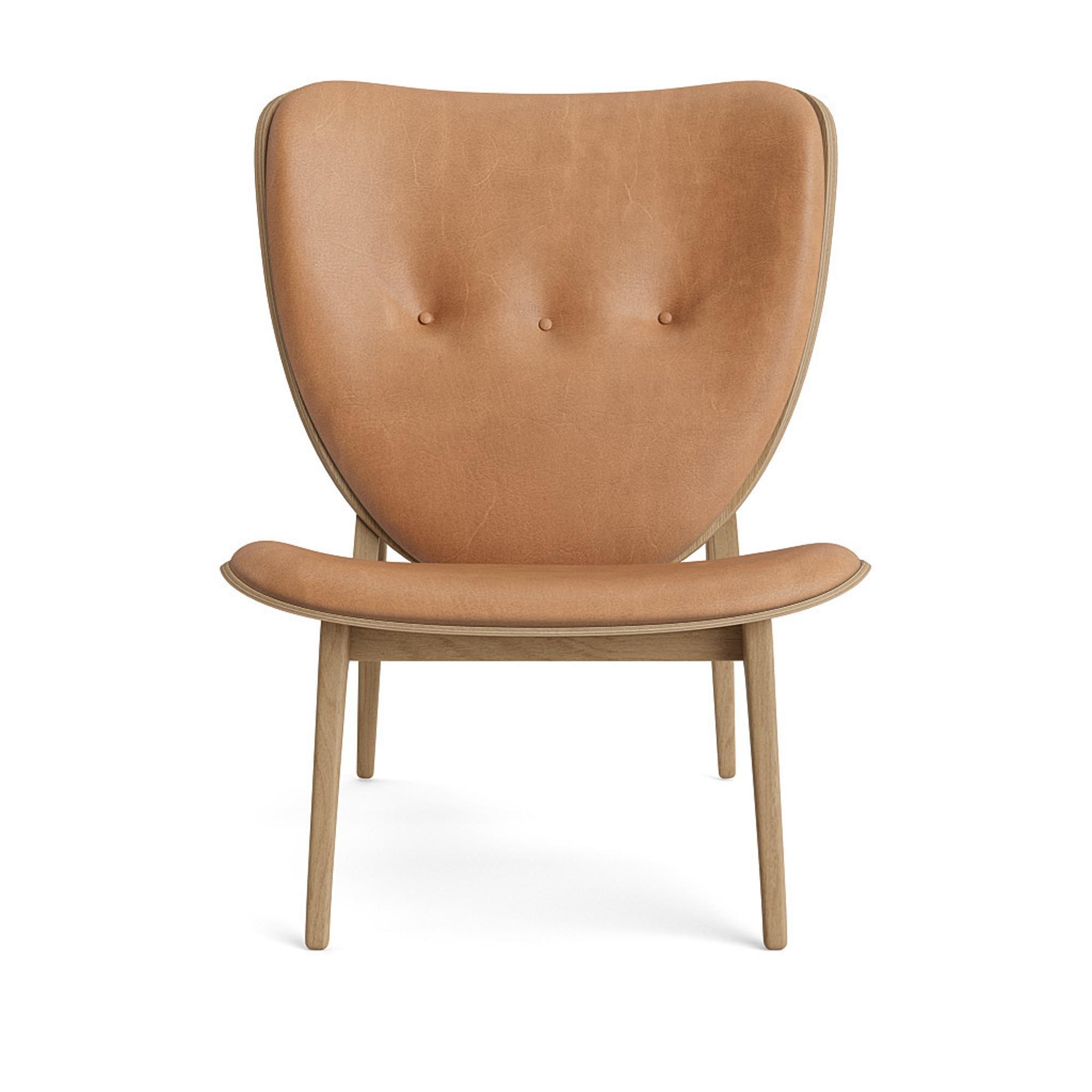 NORR11 Elephant Armchair Oak/Camel 21004