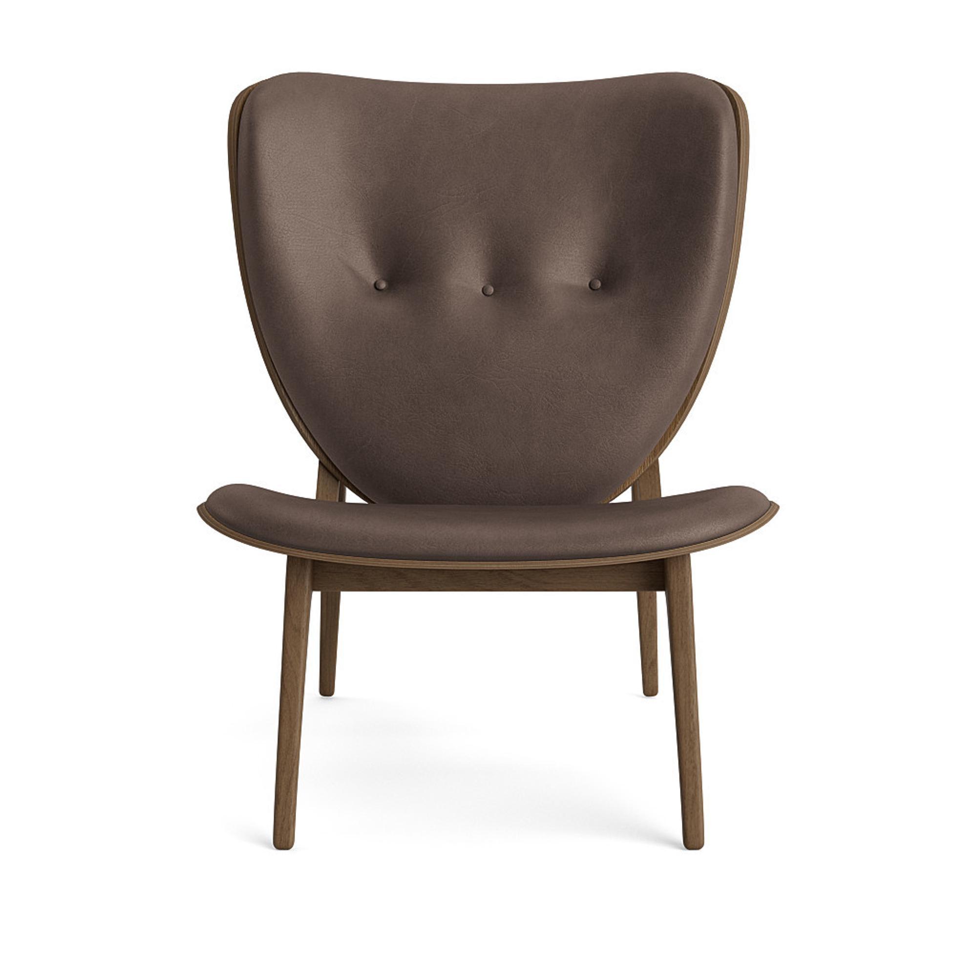 NORR11 Elephant Armchair Light Smoked Oak/Dark Brown 21001