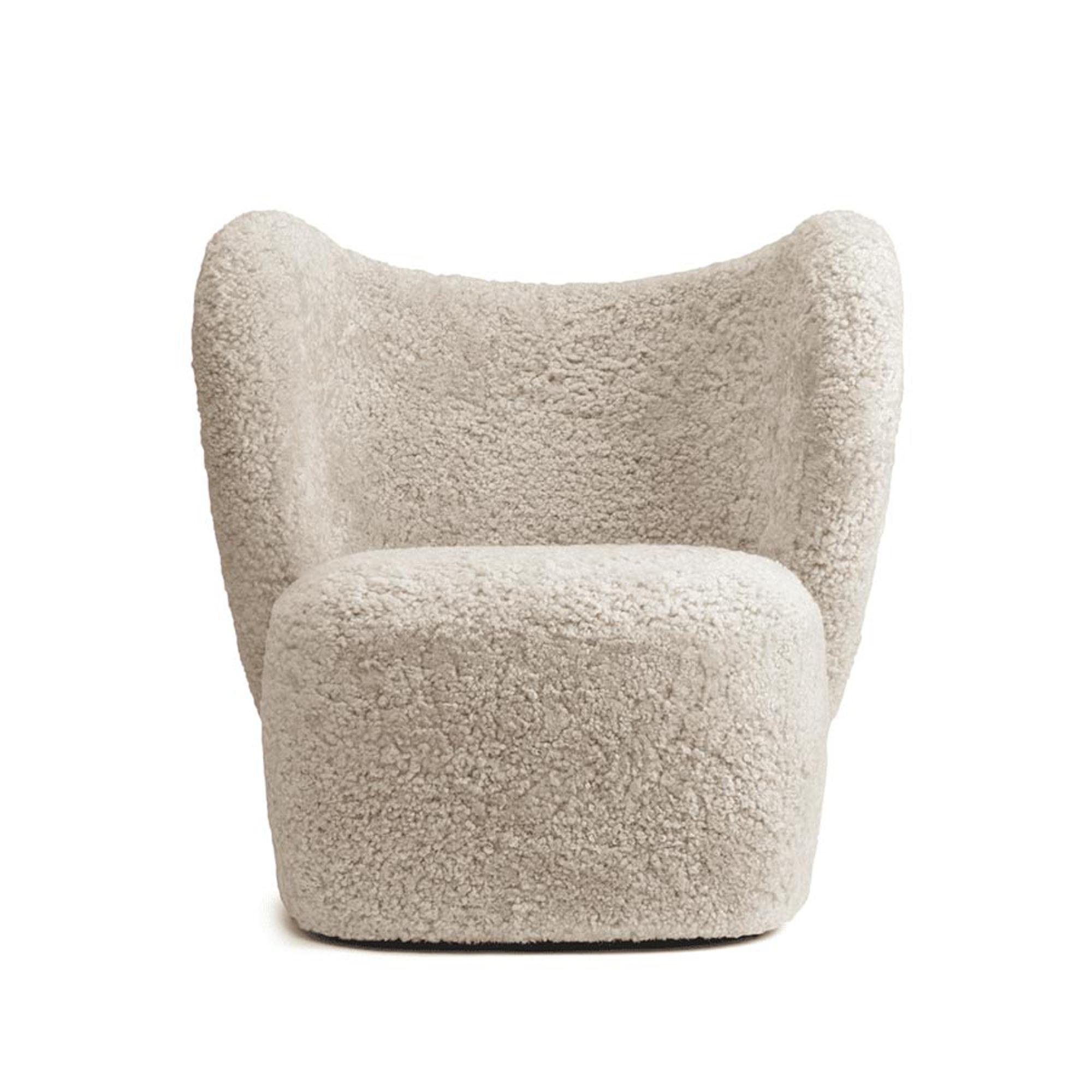 NORR11 Little Big Lænestol Swivel Sheepskin Moonlight