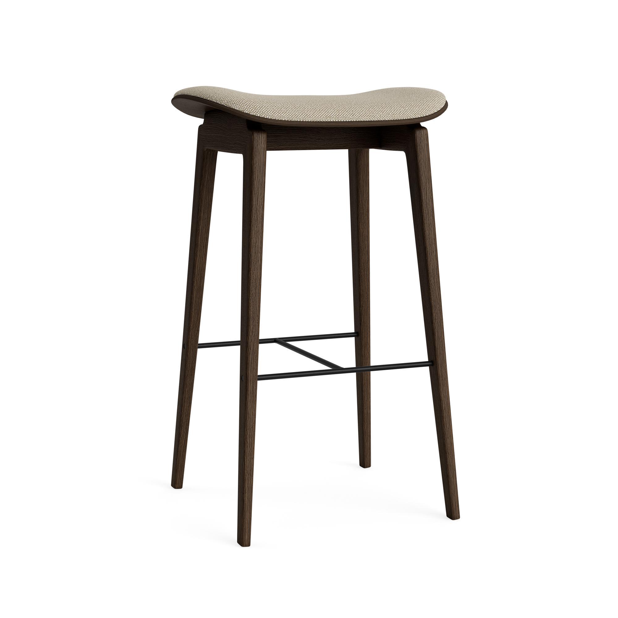 NORR11 NY11 Bar Stool H65 cm Dark Smoked Oak/Hallingdal 65 220