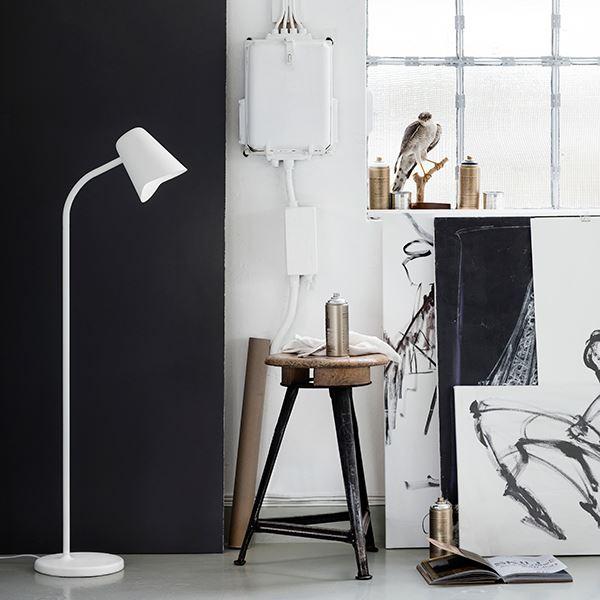 Northern Lighting Me Gulvlampe Hvid