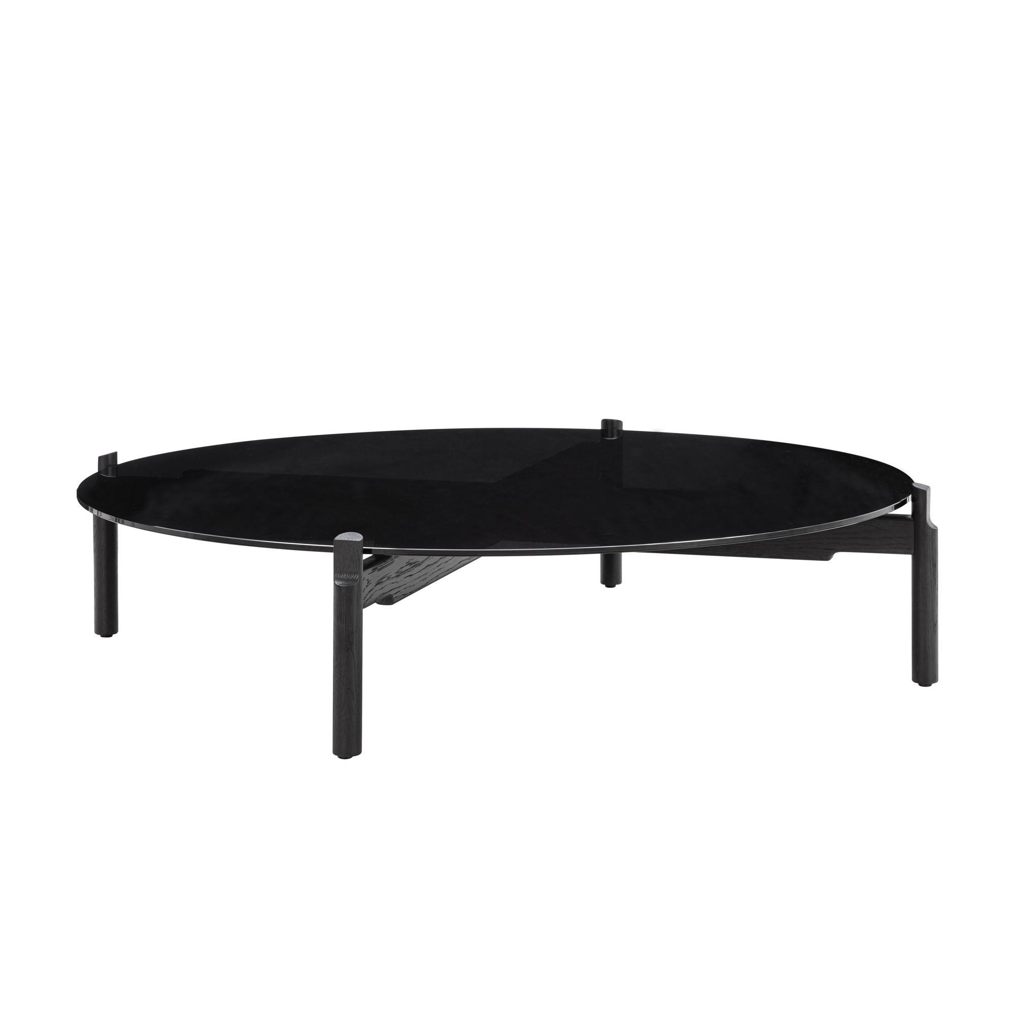 Wendelbo Notch Round Coffee Table Extra Large Black