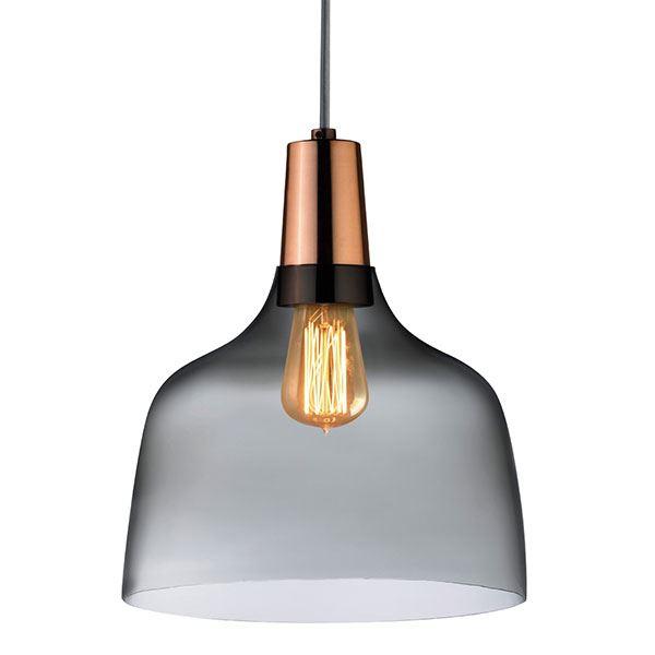 Nude Mira Pendants Smoke Coloured glass