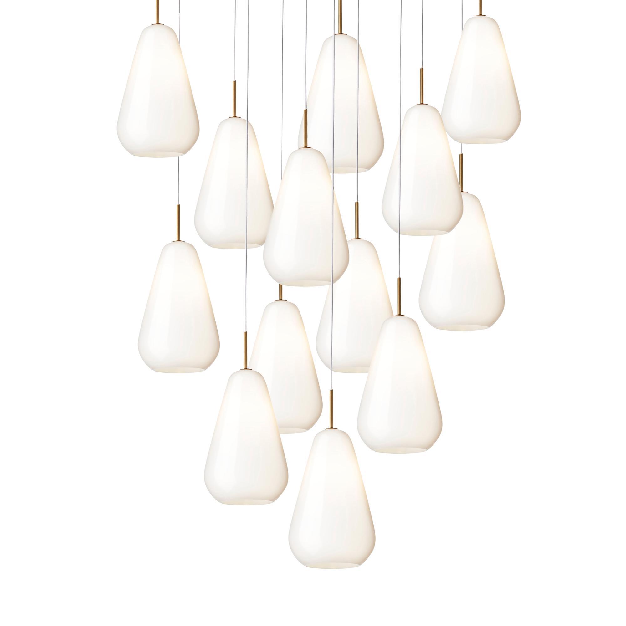 Nuura Anoli 13 Pendant Nordic Gold & Opal