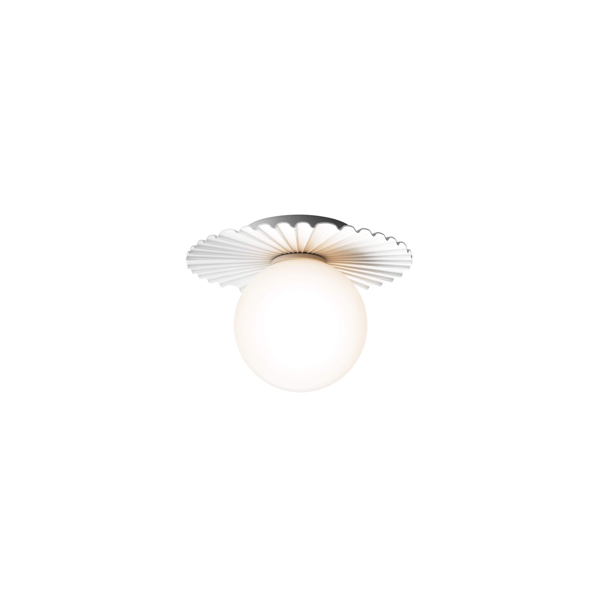 Nuura Liila Muuse Wall/ Ceiling Light Small White/Opal