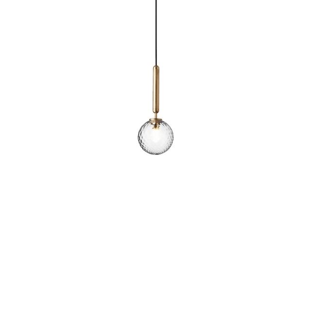 Nuura Miira 1 Taklampa M&auml;ssing & Transparent Liten