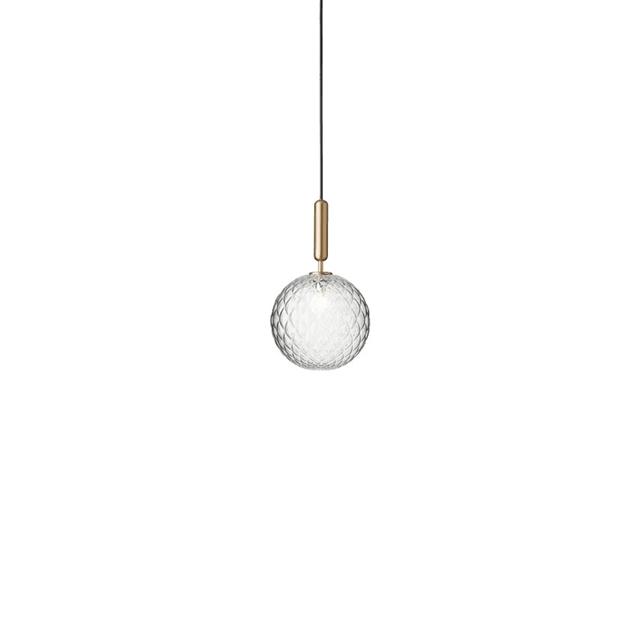 Nuura Miira 1 Taklampa M&auml;ssing & Transparent Stor