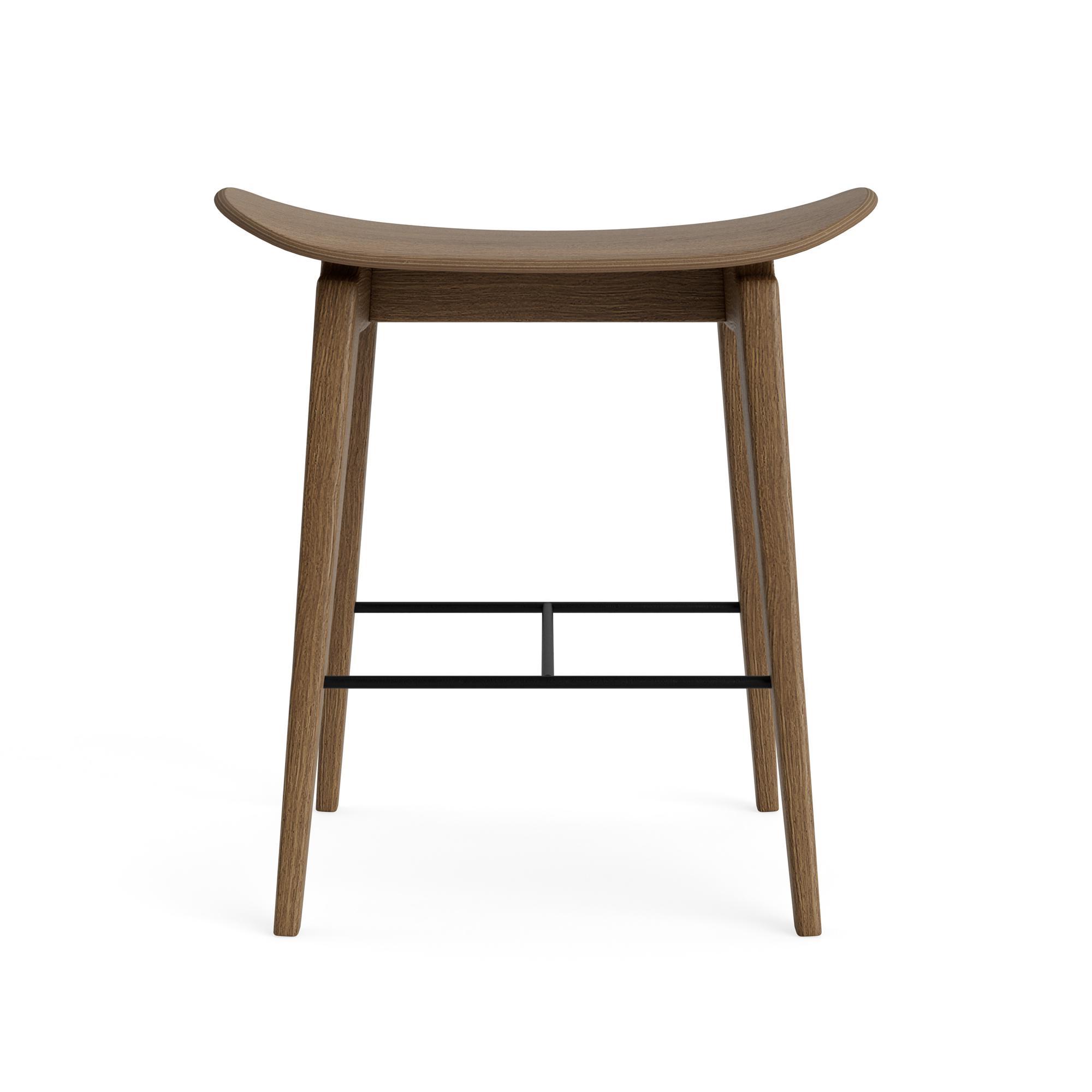 NORR11 NY11 Stool 45 cm Light Smoked Oak